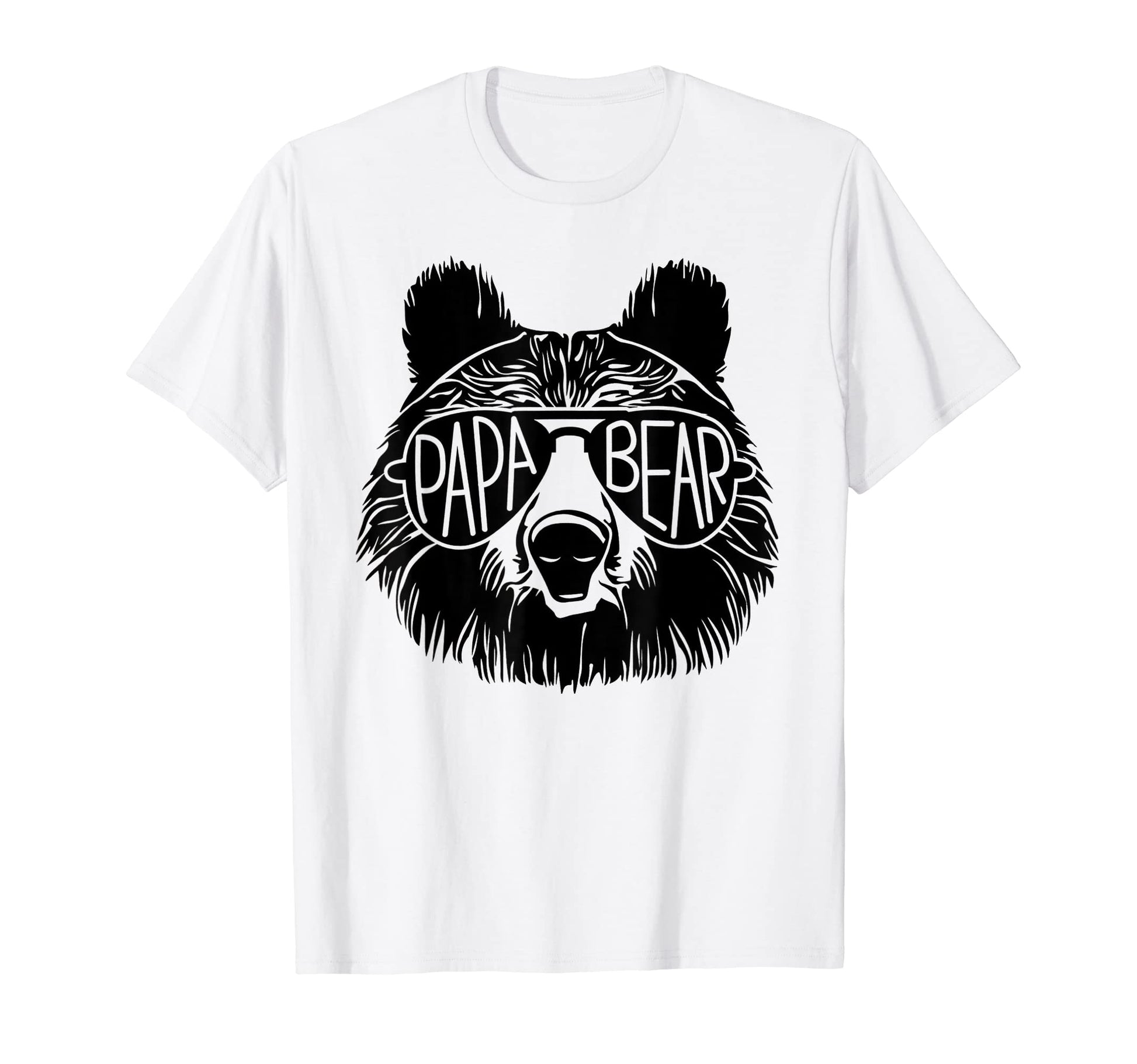 Papa Bear Sunglasses Fathers Day T-Shirt - Casual Everyday Wear Men Women - T-Shirt, Sweatshirt, Hoodie
