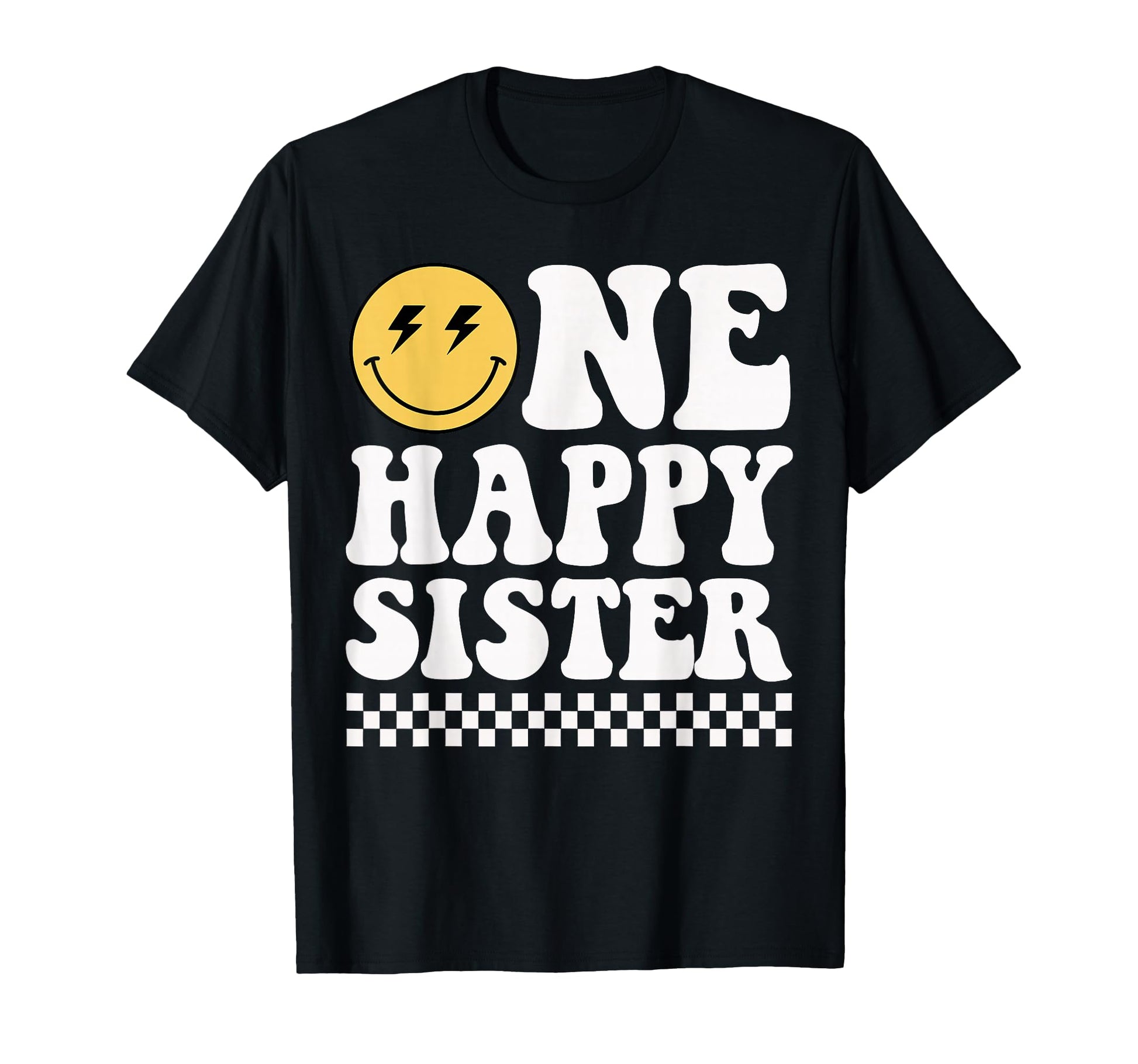 One Happy Dude Sister 1St Birthday T-Shirt - Unique Graphic for Adults - T-Shirt, Sweatshirt, Hoodie