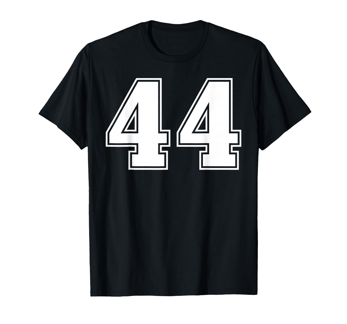 44 Number Forty Four Team Sports T-Shirt - Casual Everyday Wear Men Women - T-Shirt, Sweatshirt, Hoodie