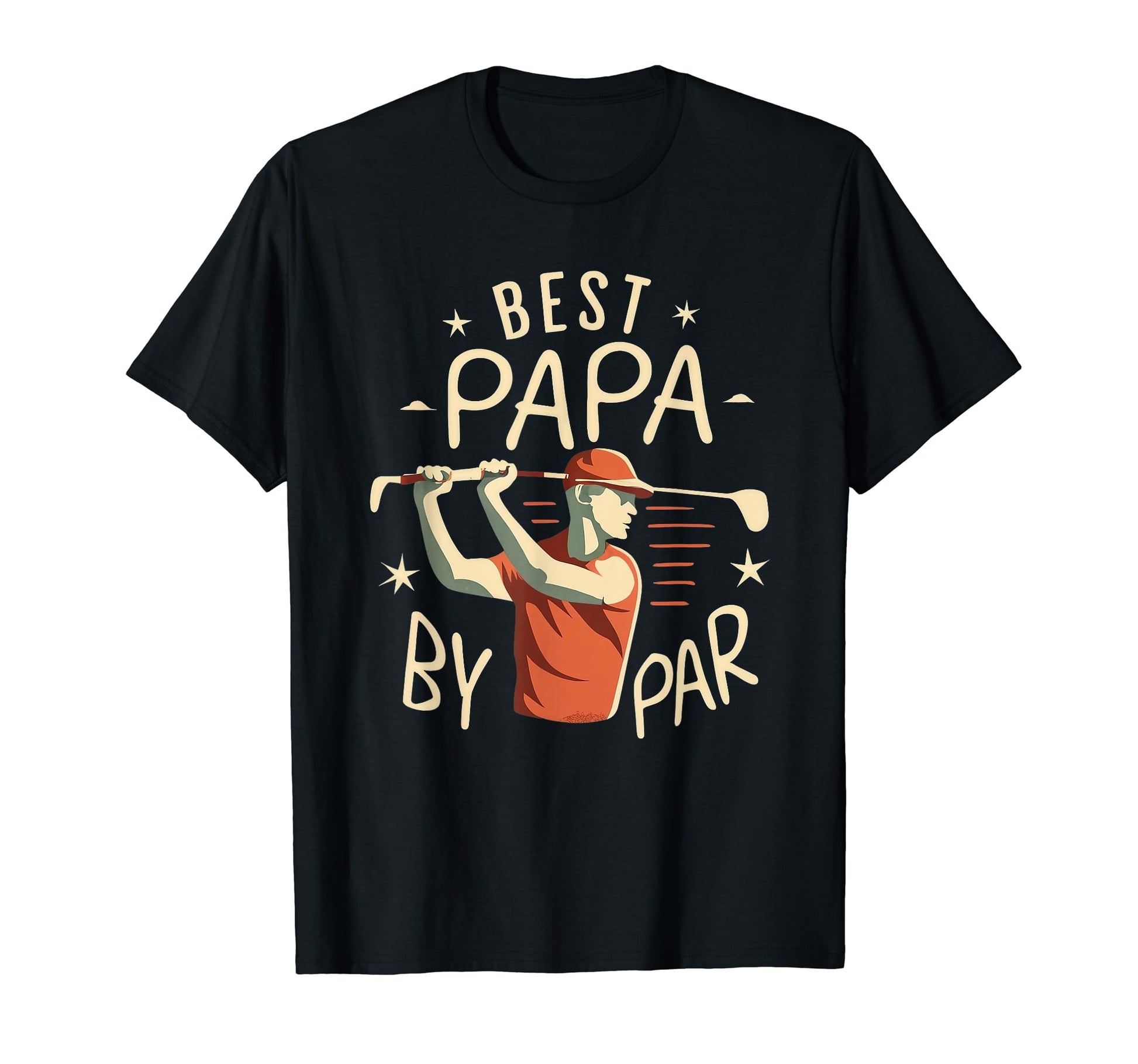 Best Papa Par Funny Golf Dad Grandpa T-Shirt - Graphic Print Men Women - T-Shirt, Sweatshirt, Hoodie