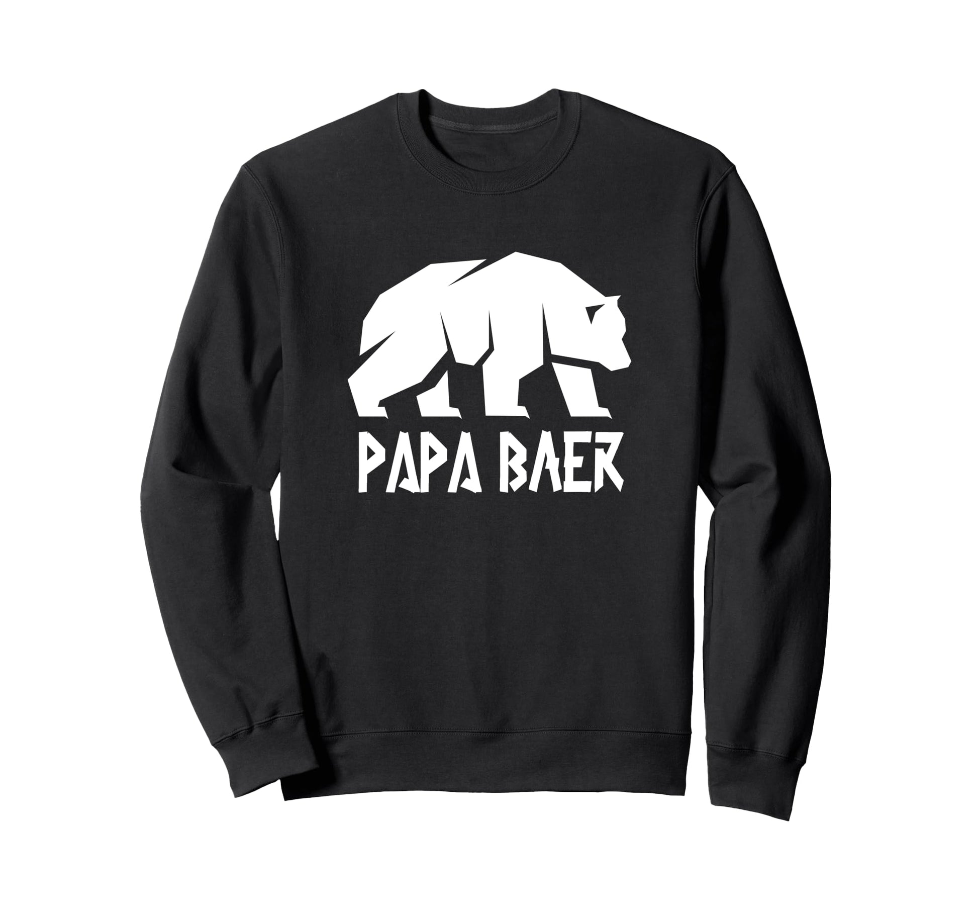 Logo Papa Bear Father Sweatshirt - Custom Art Print Men Women - T-Shirt, Sweatshirt, Hoodie