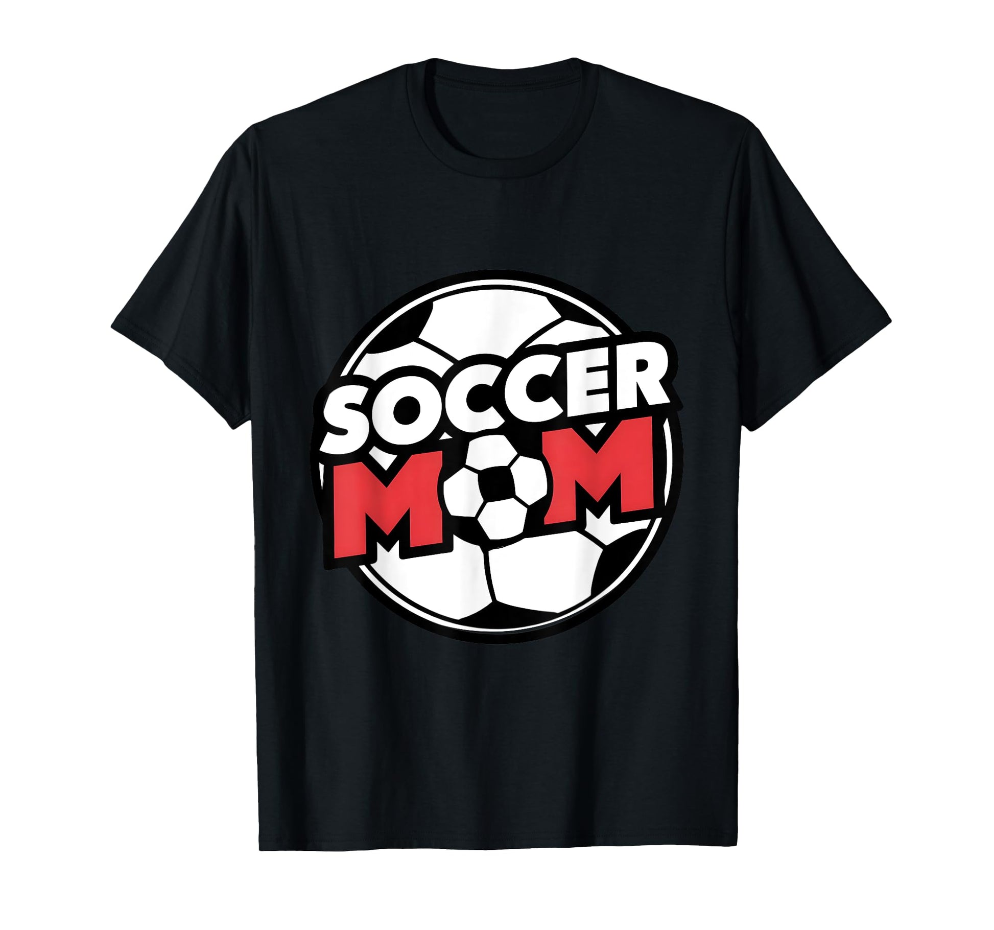 Kickin Soccer Mom Great Mothers Day T-Shirt - Graphic Print for Adults - T-Shirt, Sweatshirt, Hoodie