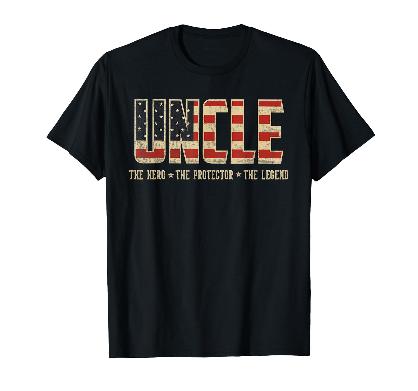 Uncle Protector Hero Legend Usa Flag T-Shirt - Streetwear Style Unisex - T-Shirt, Sweatshirt, Hoodie