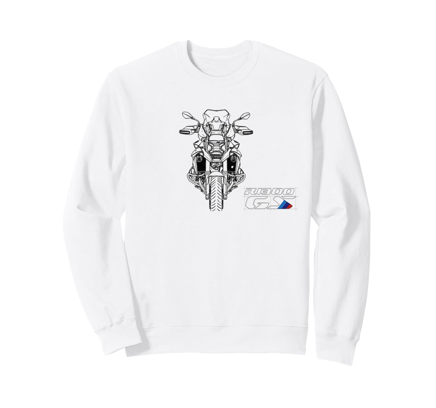 R 1300 Gs Bike Motorcycle Sweatshirt - Graphic Print Men Women - T-Shirt, Sweatshirt, Hoodie