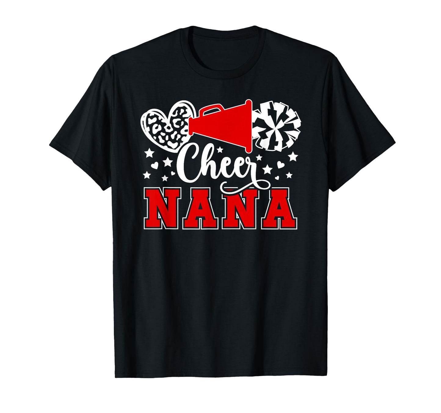 Cheer Nana Cheerleader Nana Cheerleading T-Shirt - Novelty Apparel Unisex - T-Shirt, Sweatshirt, Hoodie