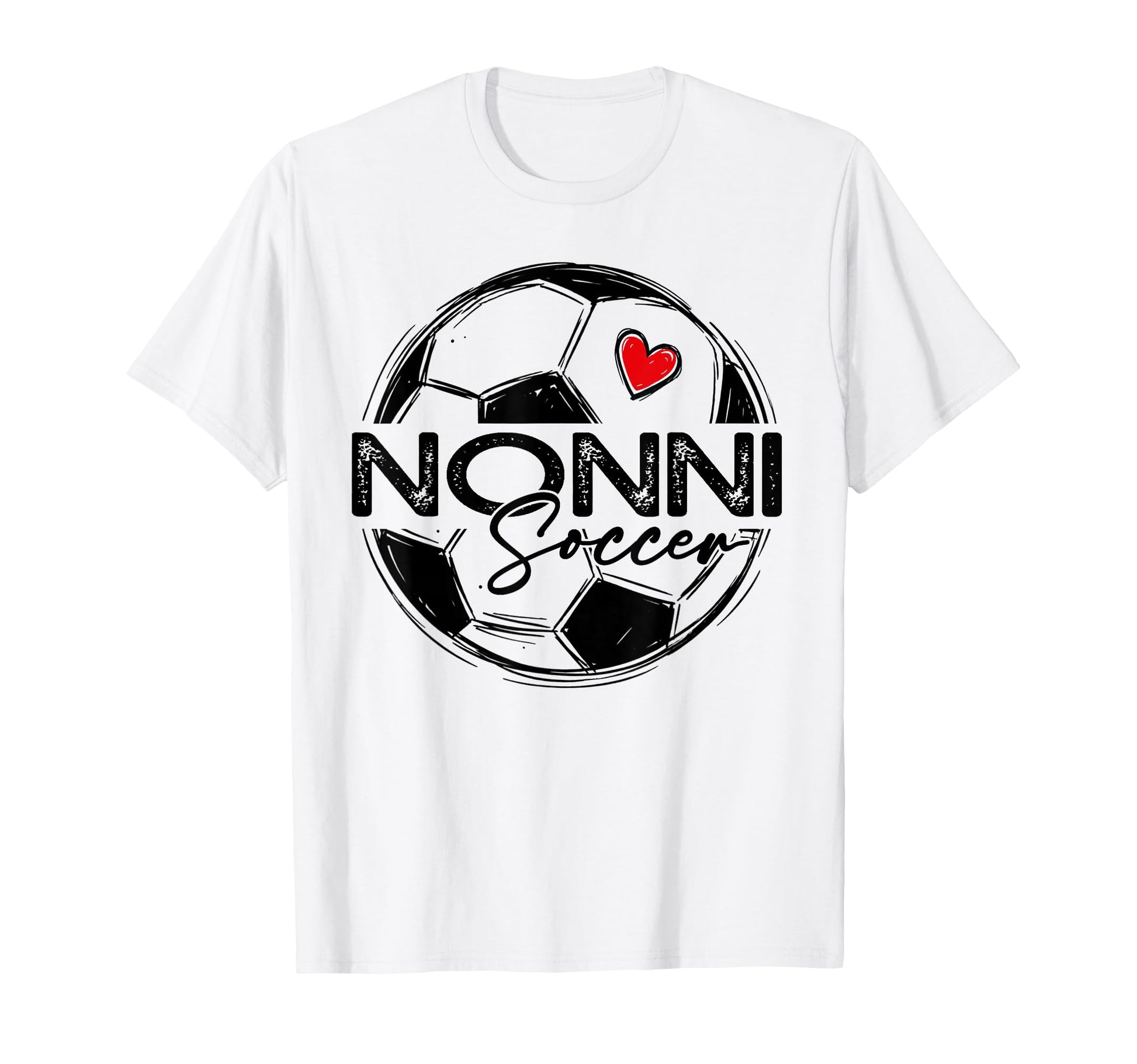 Soccer Nonni Soccer Player Family T-Shirt - Minimalist Print Unisex - T-Shirt, Sweatshirt, Hoodie