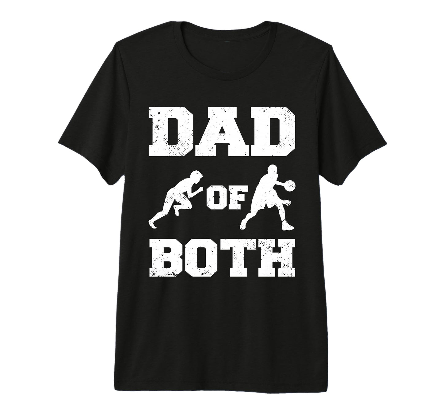 Mens Dad Both Funny Track And Field T-Shirt - Unique Graphic for Adults - T-Shirt, Sweatshirt, Hoodie