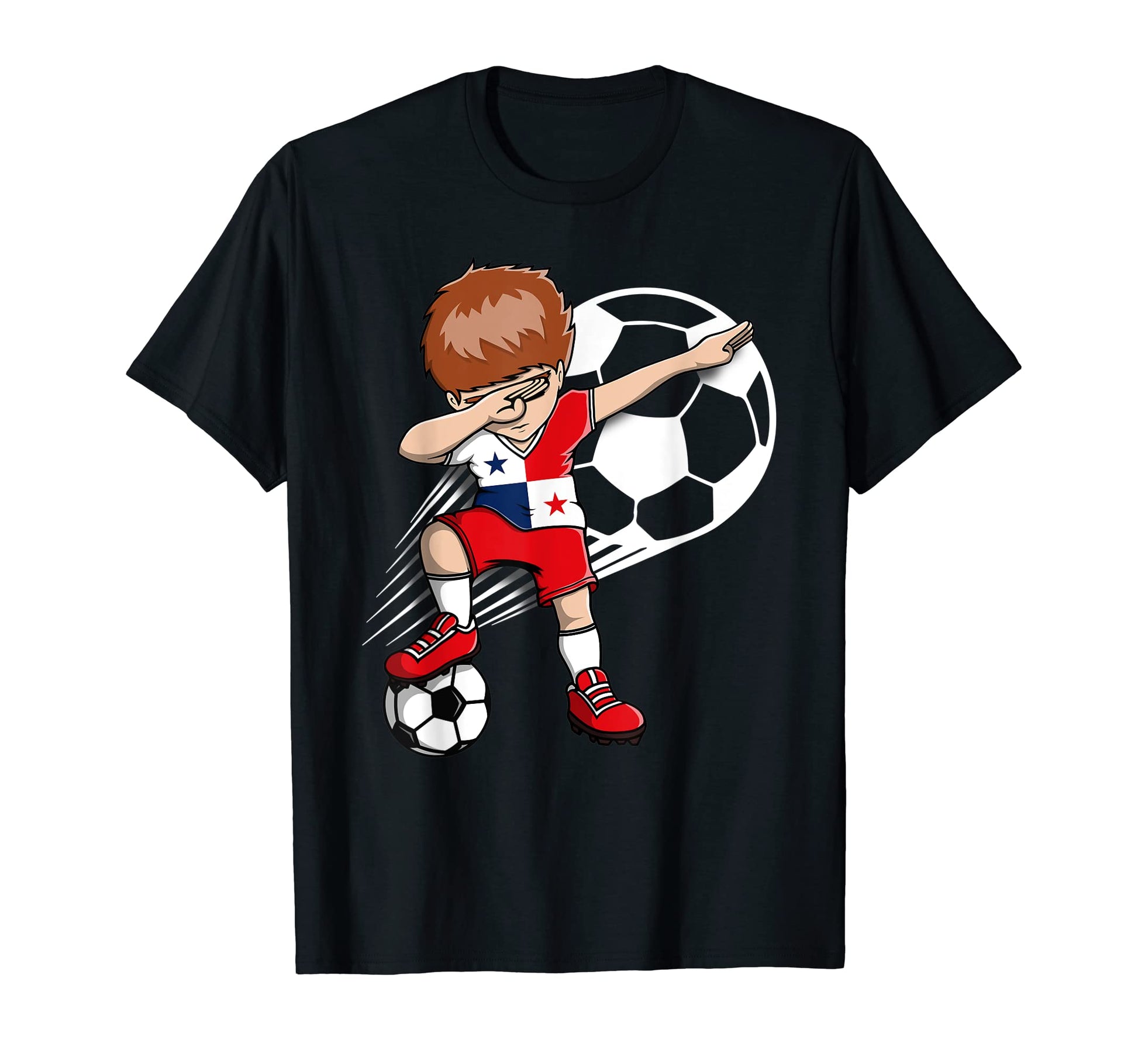 Dabbing Soccer Panama Jersey T-Shirt - Custom Art Print for Adults - T-Shirt, Sweatshirt, Hoodie