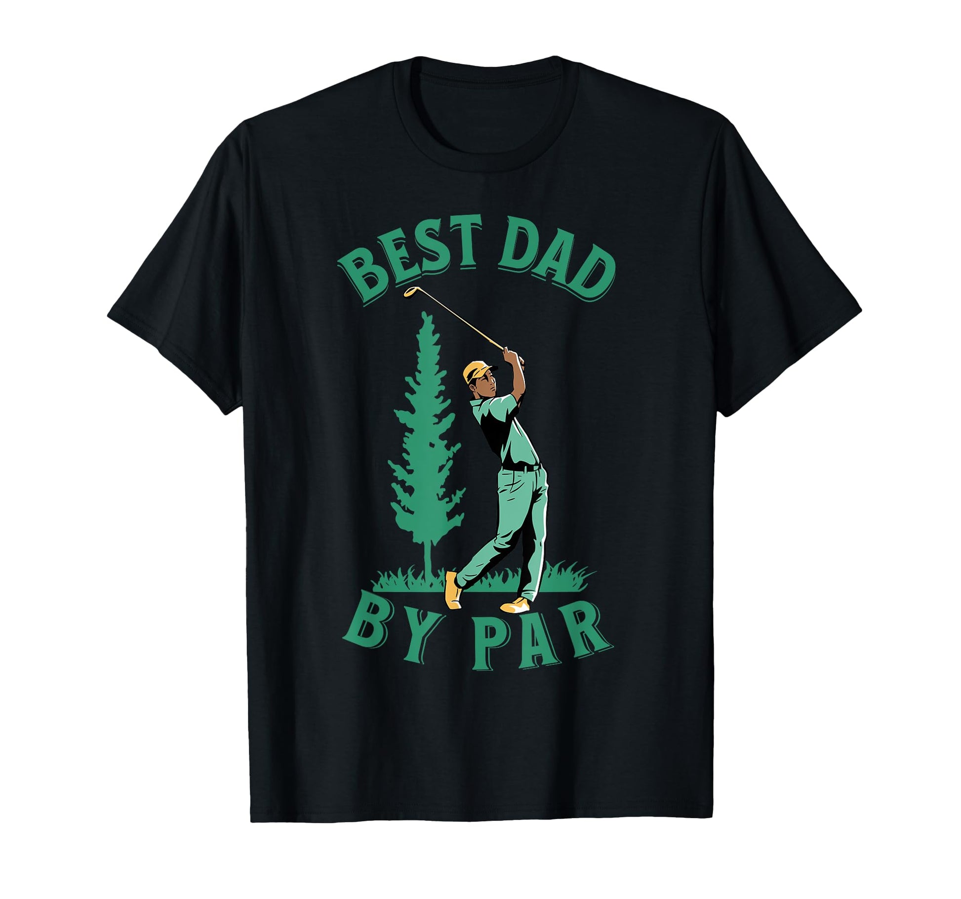 Best Dad Par Funny Golf Dads Fathers T-Shirt - Graphic Print for Adults - T-Shirt, Sweatshirt, Hoodie