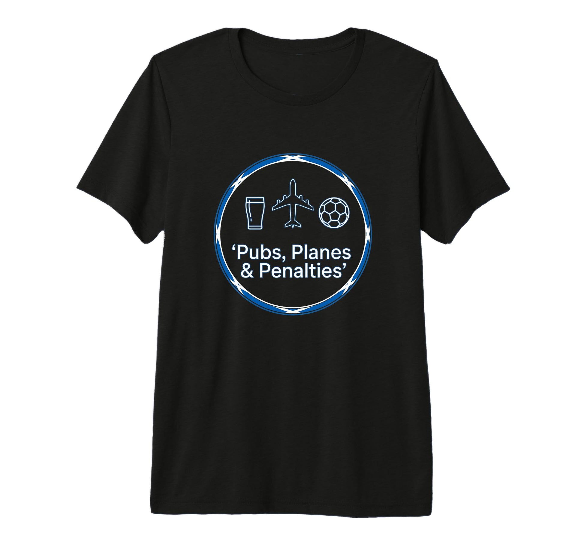 Pubs Planes Penalties Beer T-Shirt - Casual Everyday Wear for Adults - T-Shirt, Sweatshirt, Hoodie