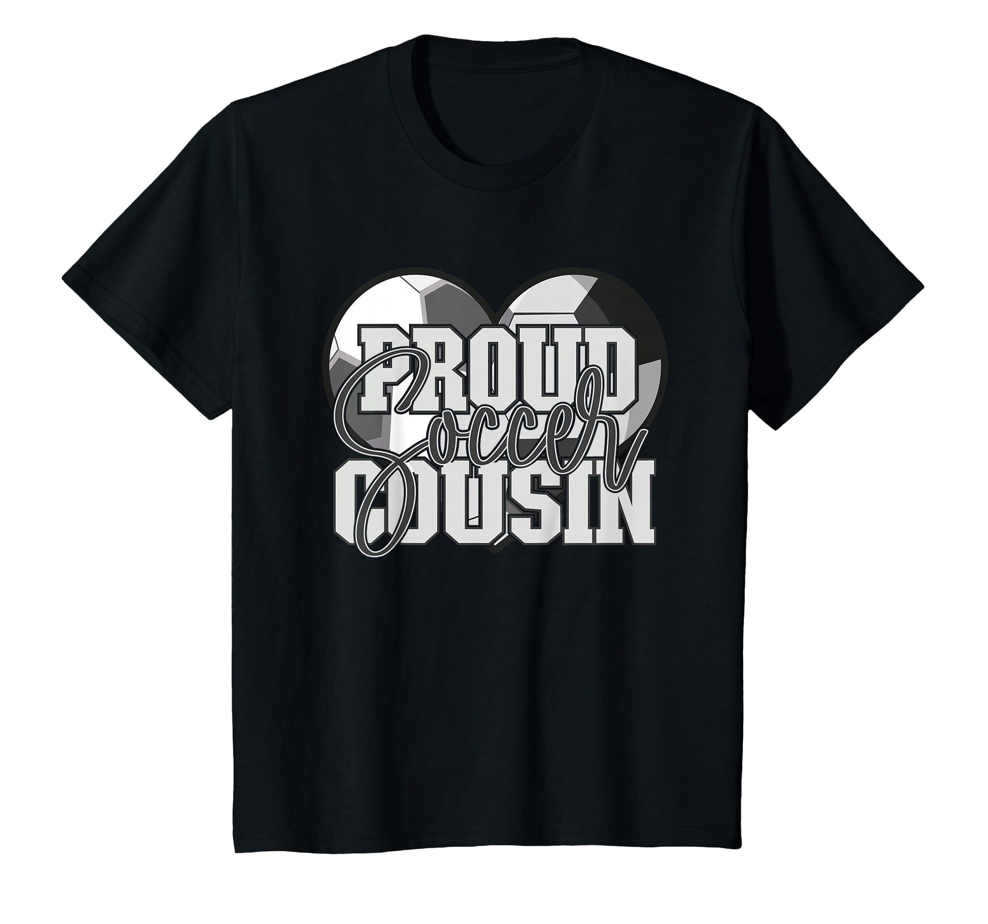 Proud Soccer Cousin Family Matching T-Shirt - Trendy Graphic for Adults - T-Shirt, Sweatshirt, Hoodie