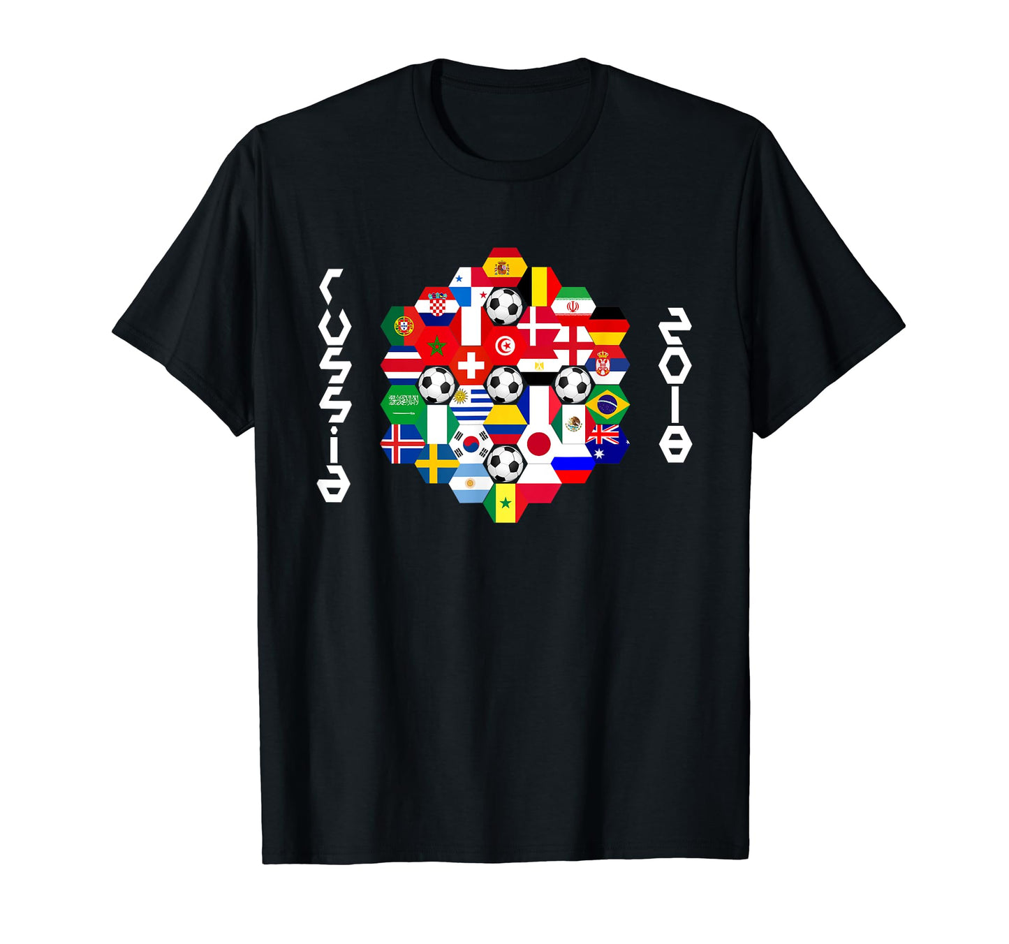 Russia 2018 All Nation Soccer Team T-Shirt - Fun Novelty Design Unisex - T-Shirt, Sweatshirt, Hoodie