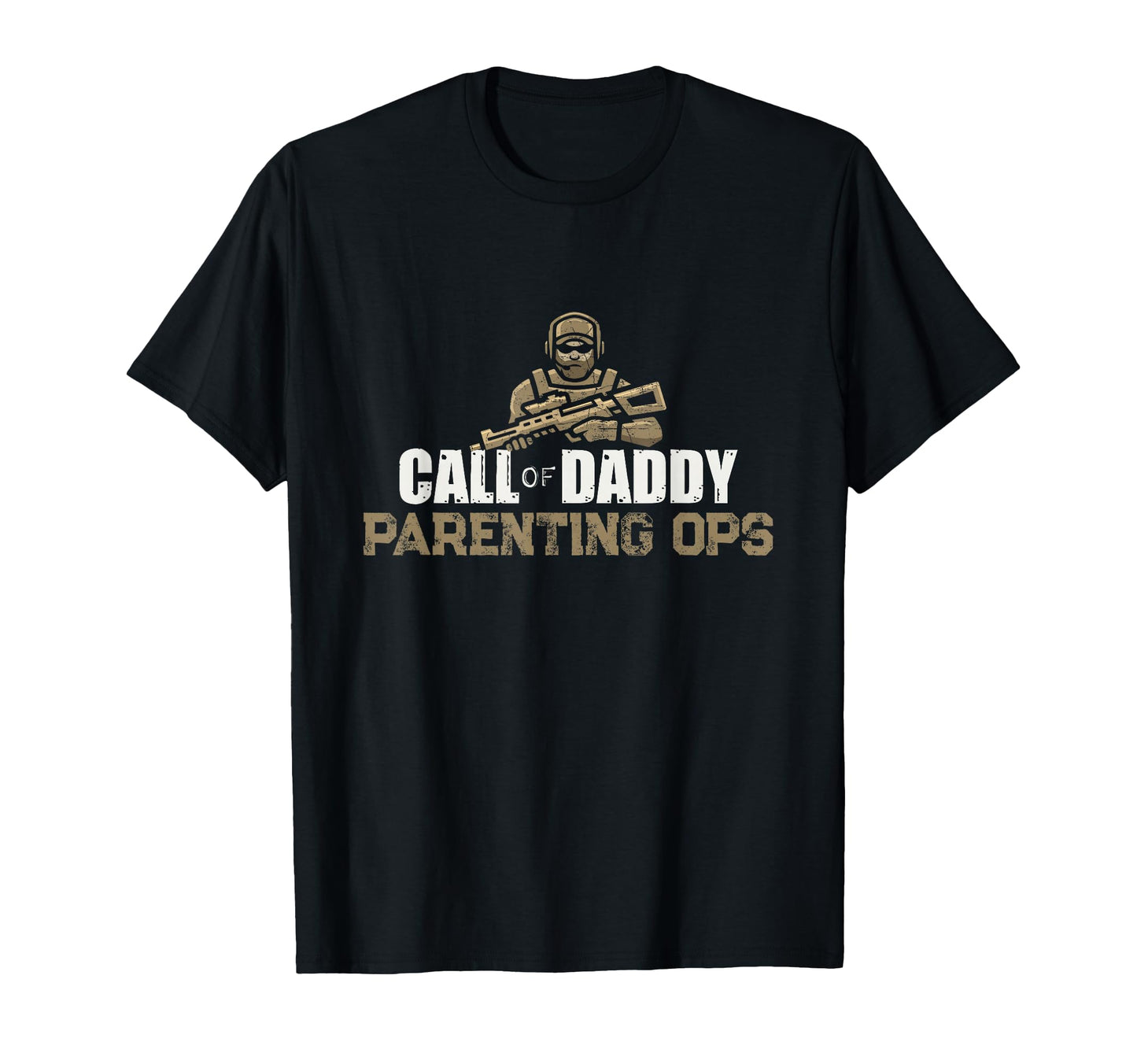Call Daddy Parenting Ops Gamer Dads Funny T-Shirt - Graphic Print Unisex - T-Shirt, Sweatshirt, Hoodie