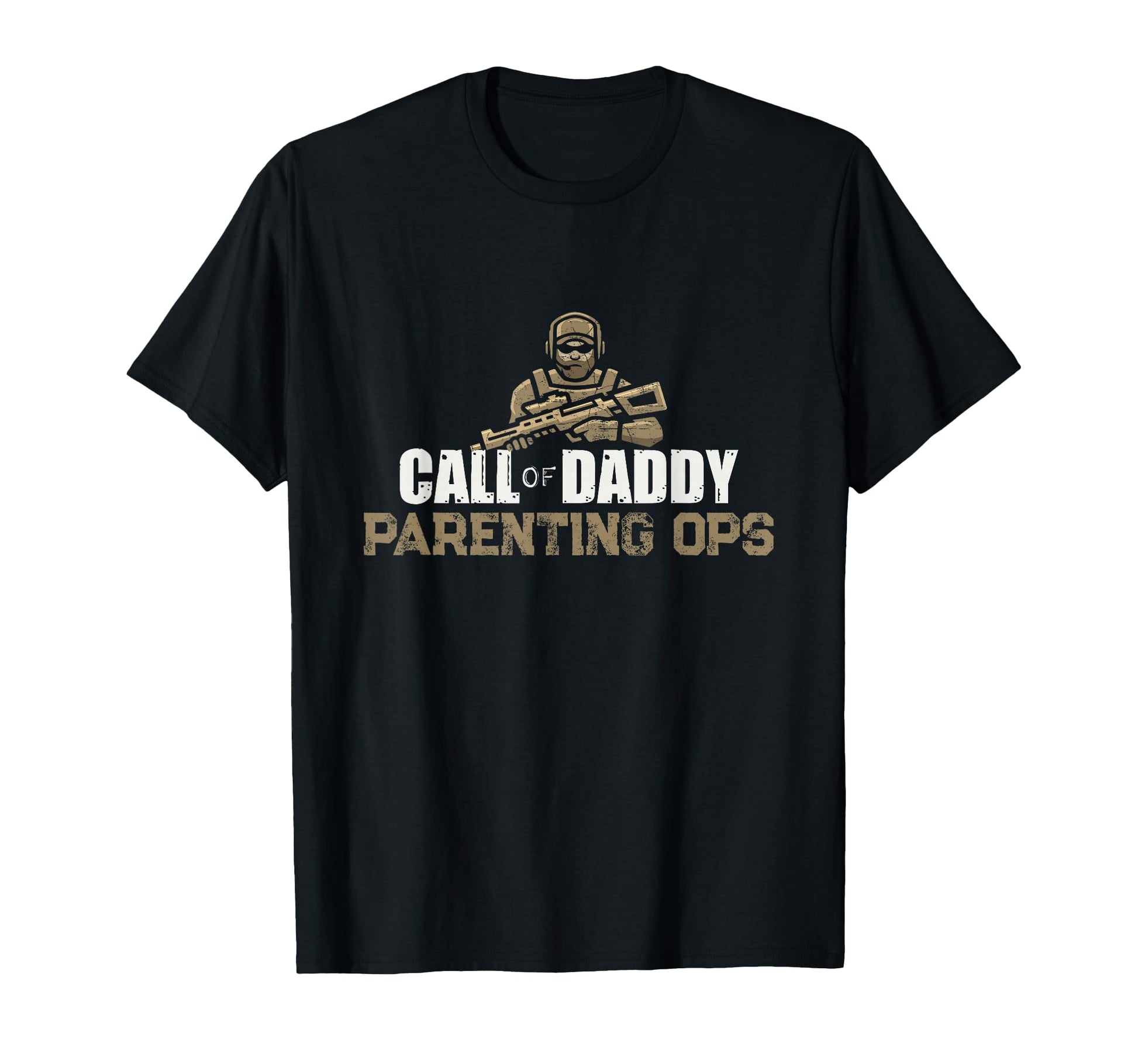 Call Daddy Parenting Ops Gamer Dads Funny T-Shirt - Graphic Print Unisex - T-Shirt, Sweatshirt, Hoodie