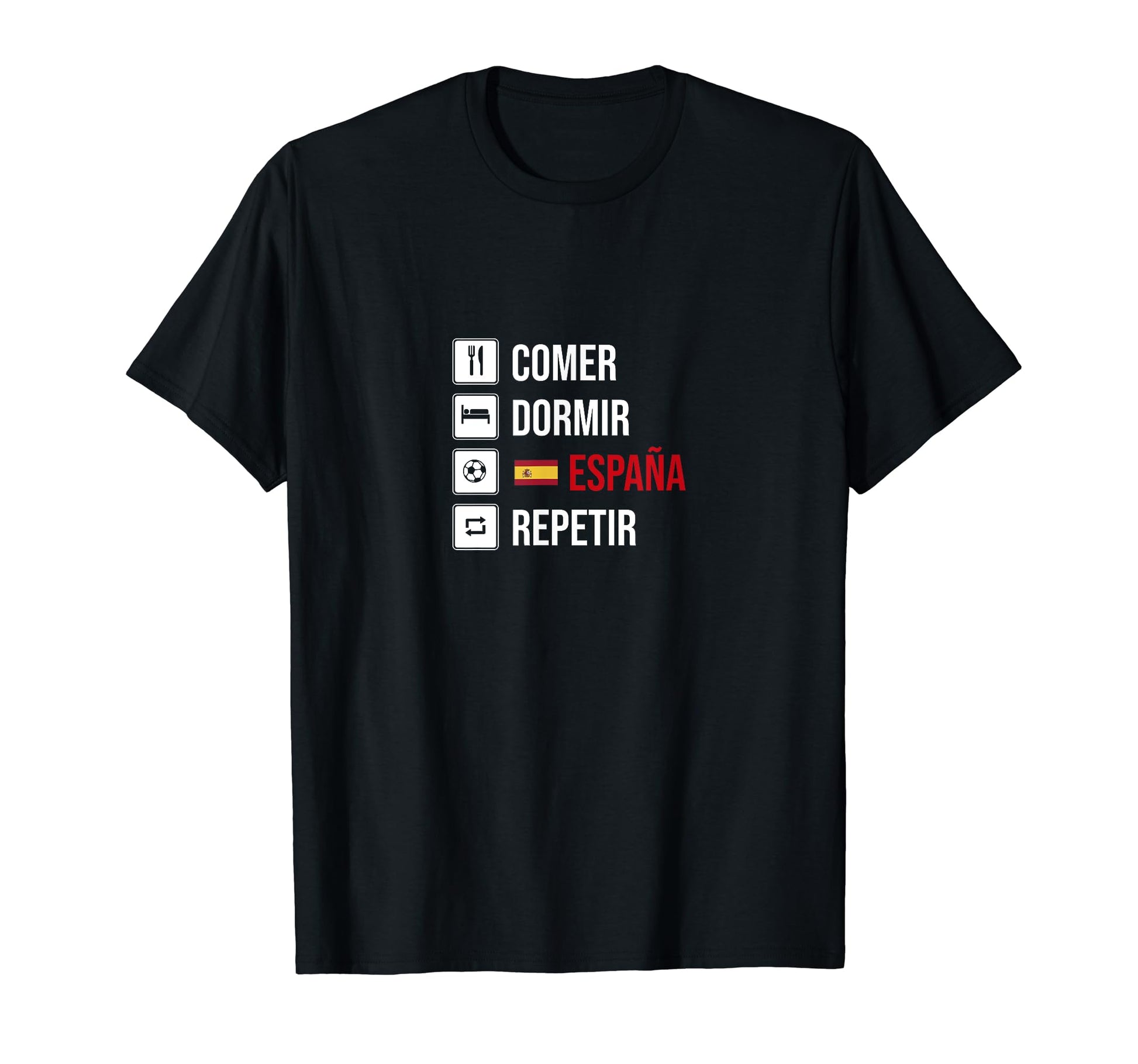 Spain Soccer Fans Related Products T-Shirt - Custom Art Print Unisex - T-Shirt, Sweatshirt, Hoodie