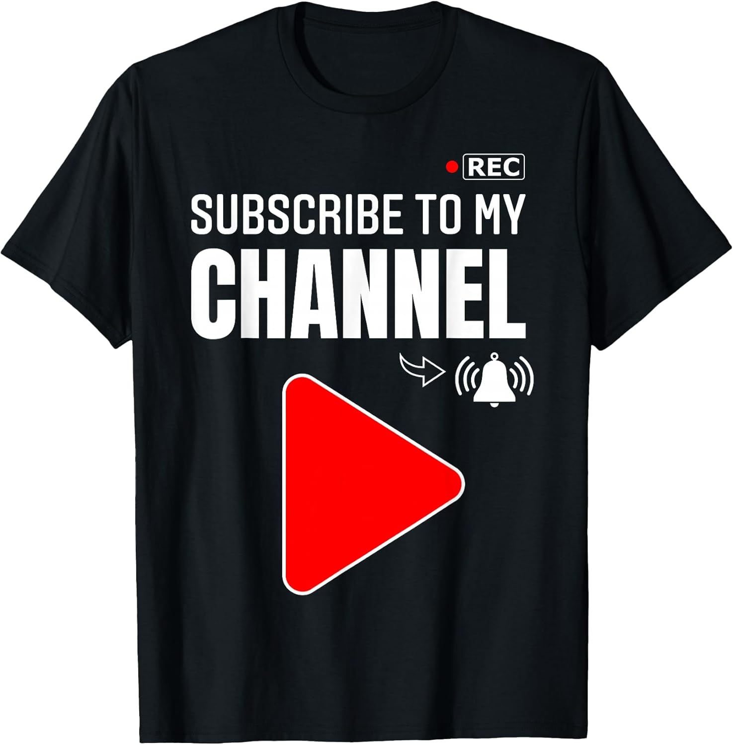 Subscribe To My Channel Social Media Studio YT Unisex T-shirt, Sweatshirt, Hoodie, Long Sleeve Tee - T-Shirt, Sweatshirt, Hoodie