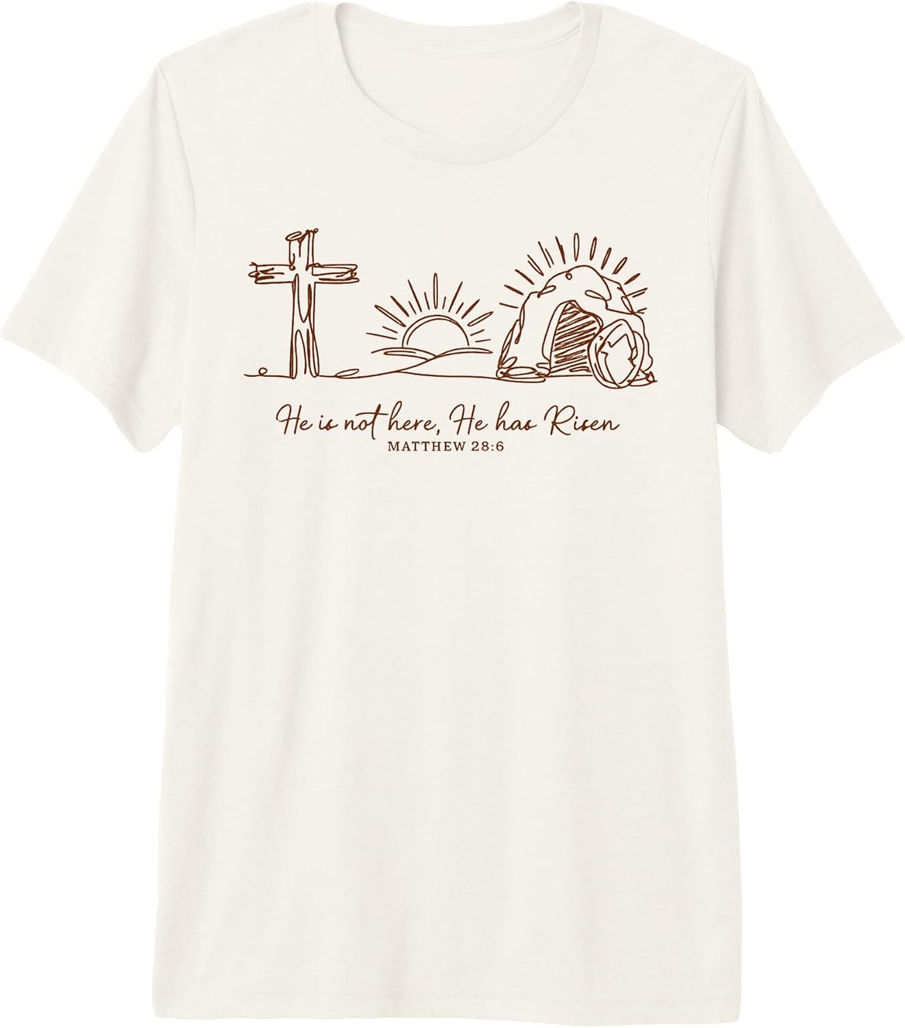 He Is Risen Scripture Co. Unisex T-shirt, Sweatshirt, Hoodie, Long Sleeve Tee - T-Shirt, Sweatshirt, Hoodie