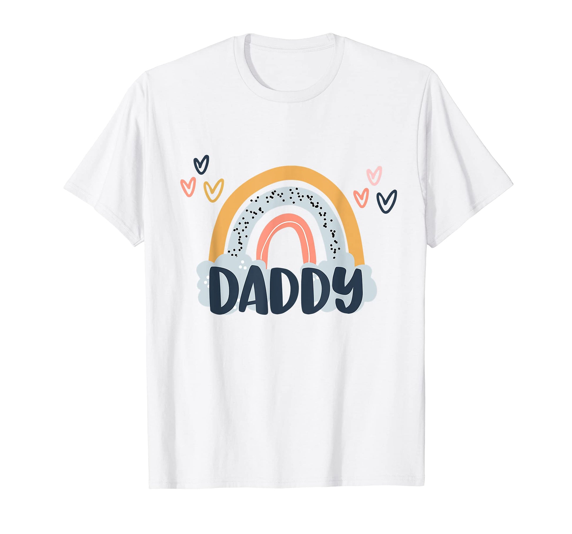 Mens Daddy Boho Rainbow Birthday T-Shirt - Novelty Apparel Men Women - T-Shirt, Sweatshirt, Hoodie