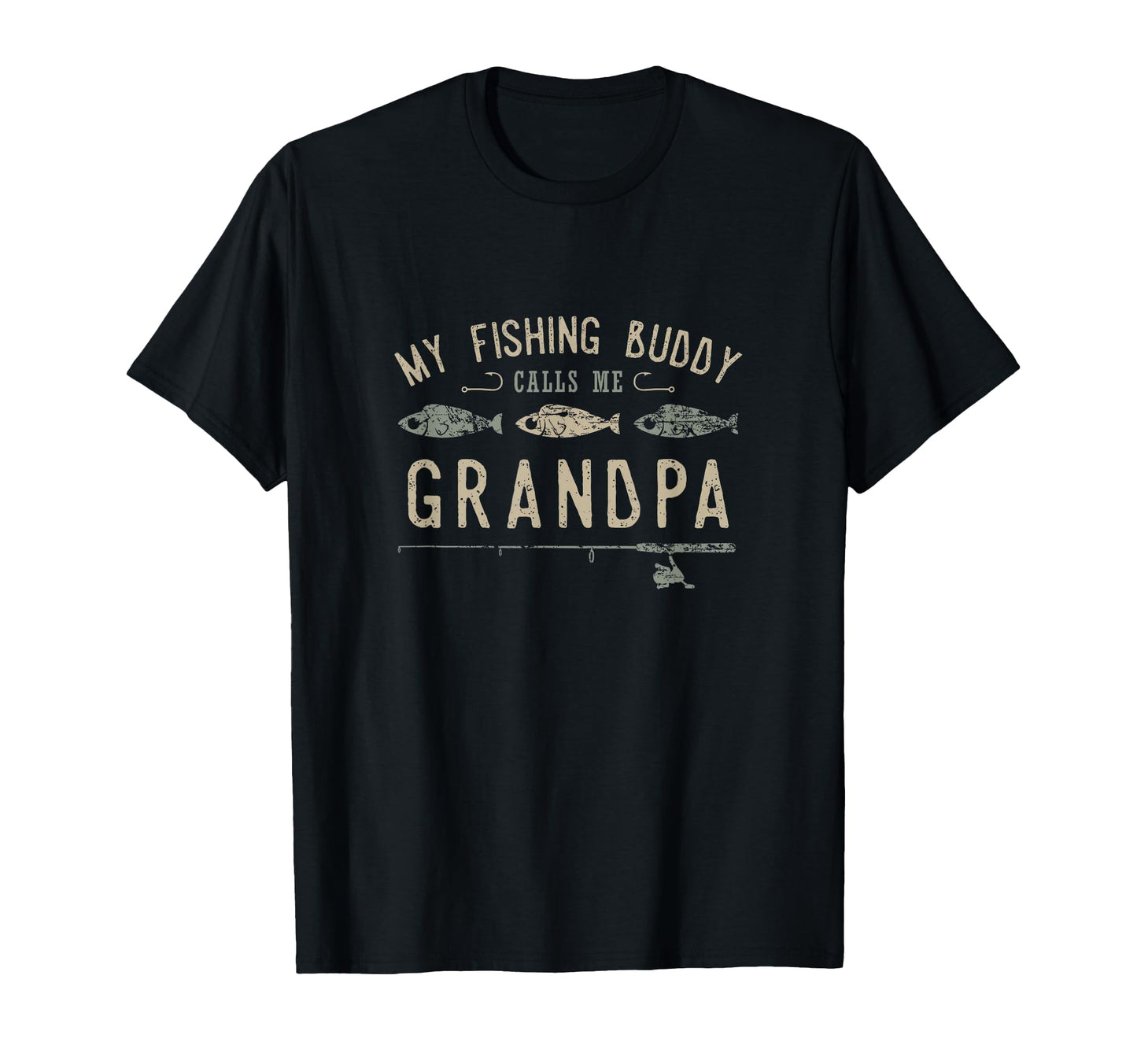 My Fishing Buddy Calls Me Grandpa T-Shirt - Aesthetic Graphic Men Women - T-Shirt, Sweatshirt, Hoodie