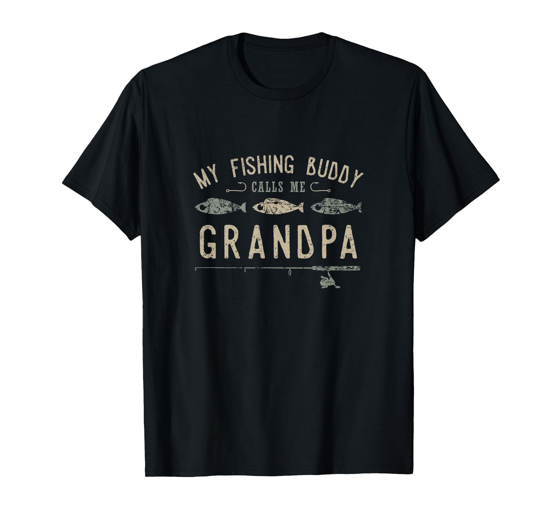 My Fishing Buddy Calls Me Grandpa T-Shirt - Aesthetic Graphic Men Women - T-Shirt, Sweatshirt, Hoodie
