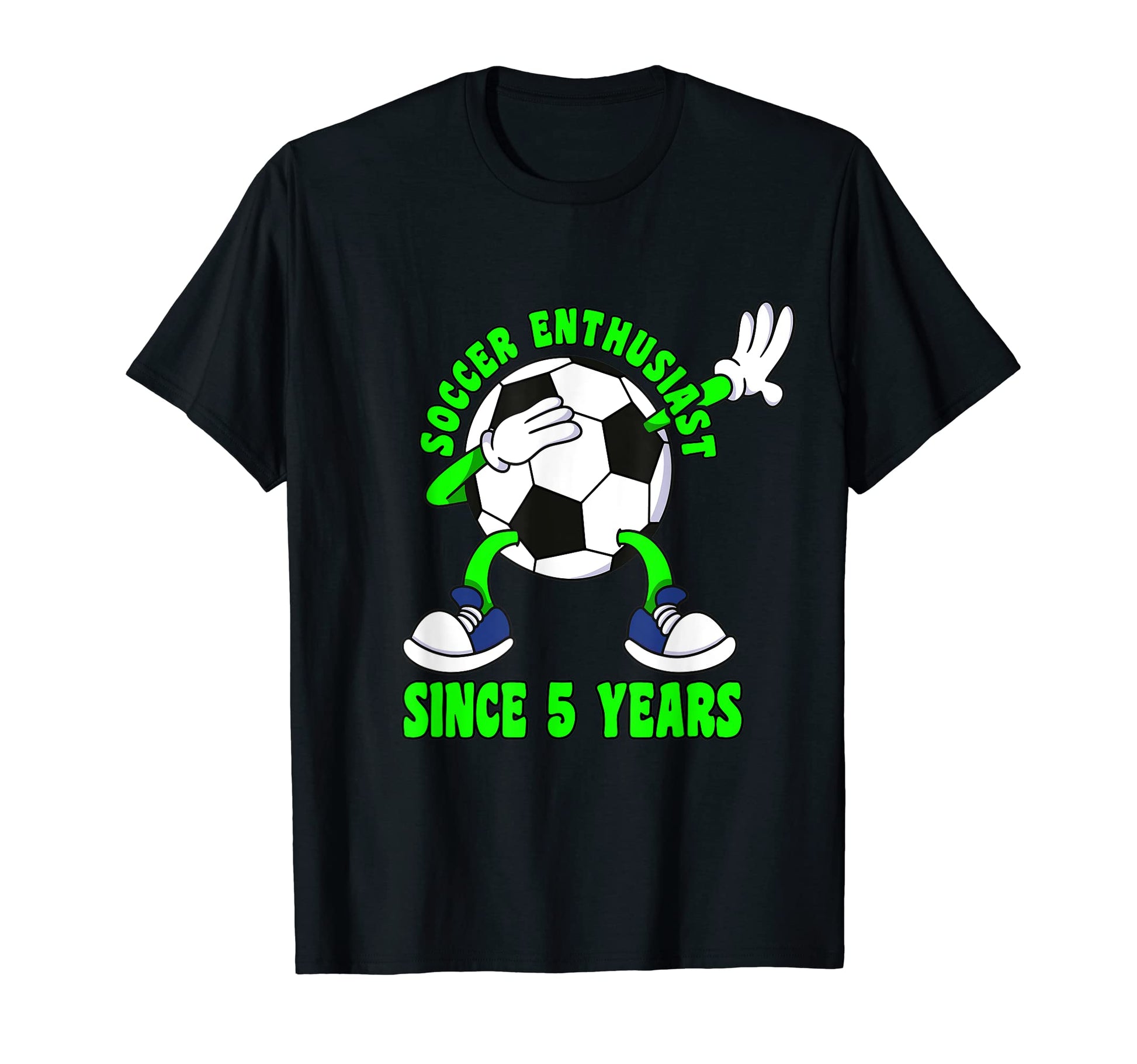Happy 5 Birthday 5 Year Old Dabbing T-Shirt - Custom Art Print Men Women - T-Shirt, Sweatshirt, Hoodie