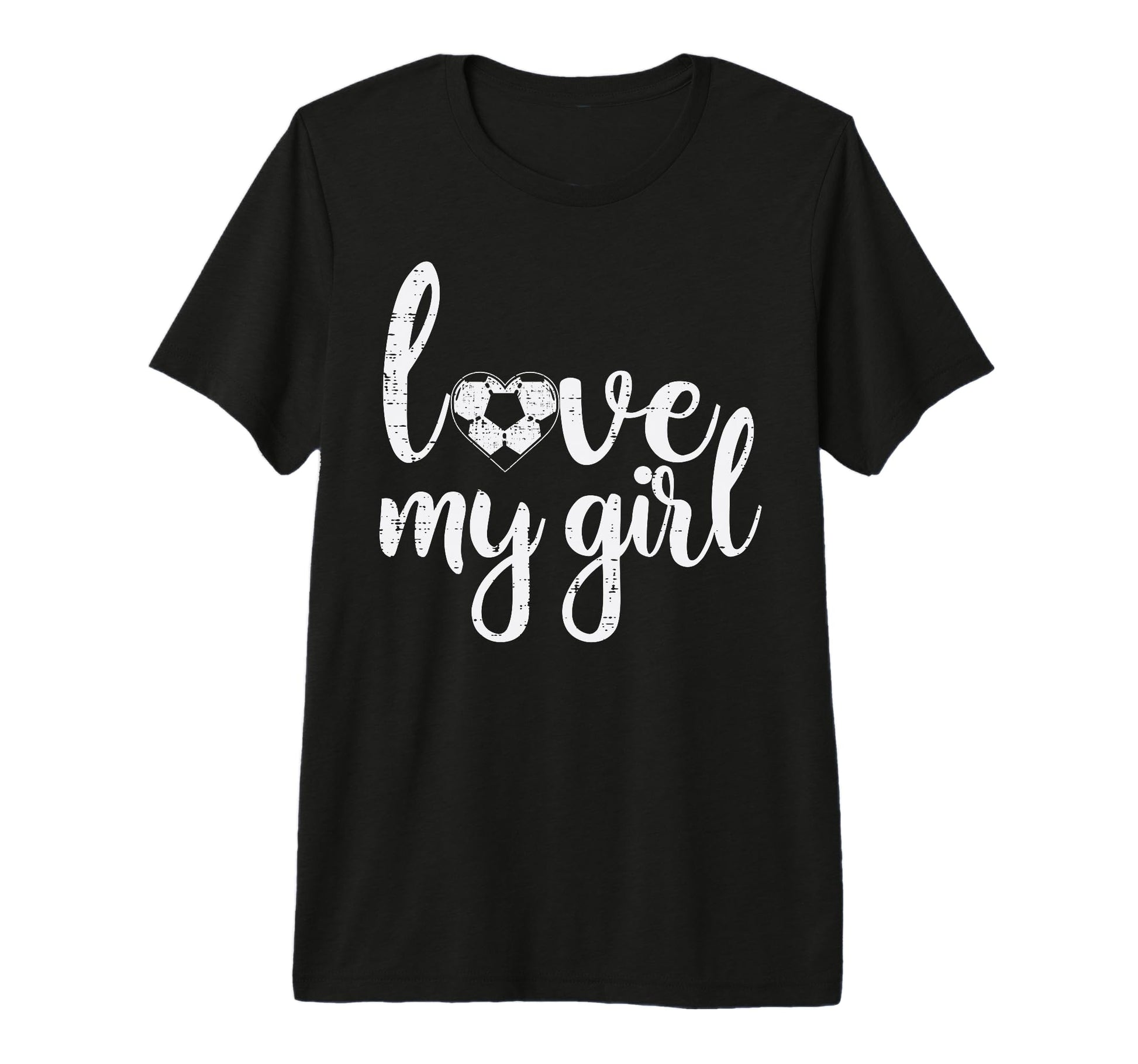 Love My Soccer Football Sports Mom Dad T-Shirt - Fun Novelty Design Unisex - T-Shirt, Sweatshirt, Hoodie