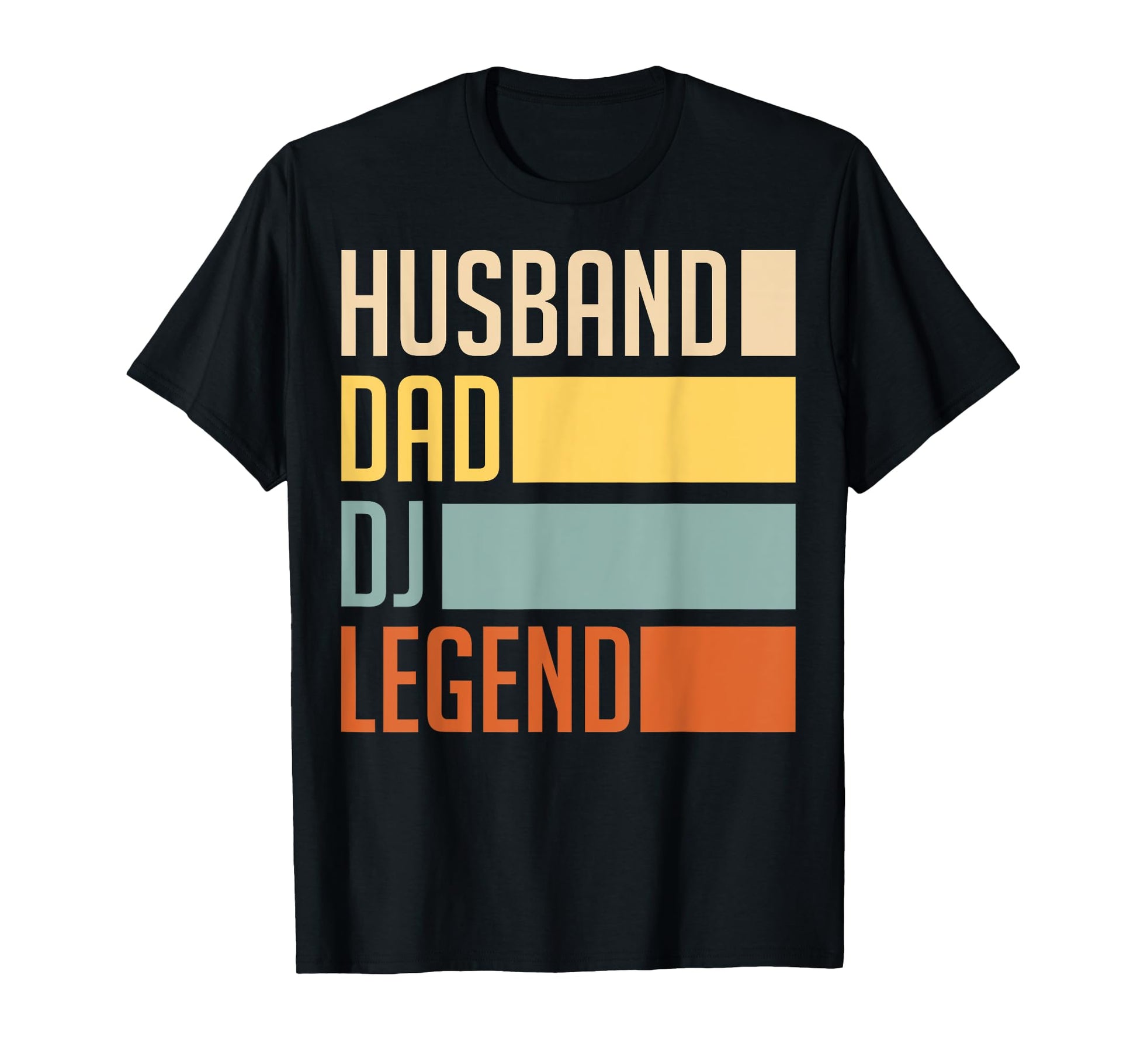 Disc Jockey Dads Dj Legend Dad Husband T-Shirt - Graphic Print Men Women - T-Shirt, Sweatshirt, Hoodie