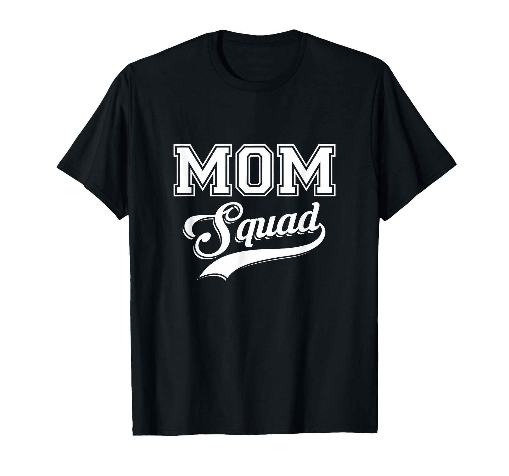 Mom Squad Funny Mother T-Shirt - Minimalist Print for Adults - T-Shirt, Sweatshirt, Hoodie