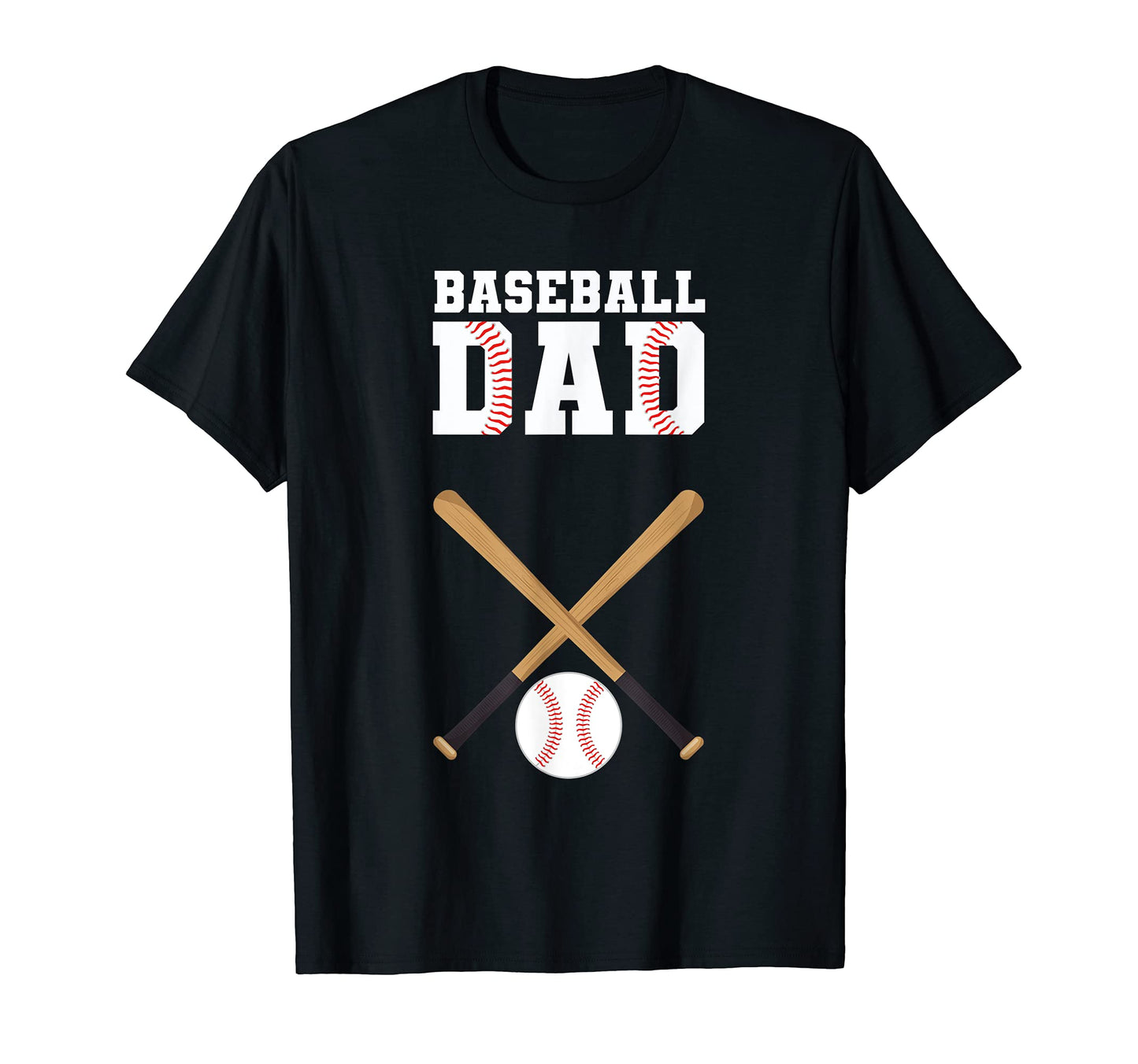 Mens Baseball Dad Baseball Bates T-Shirt - Trendy Graphic for Adults - T-Shirt, Sweatshirt, Hoodie