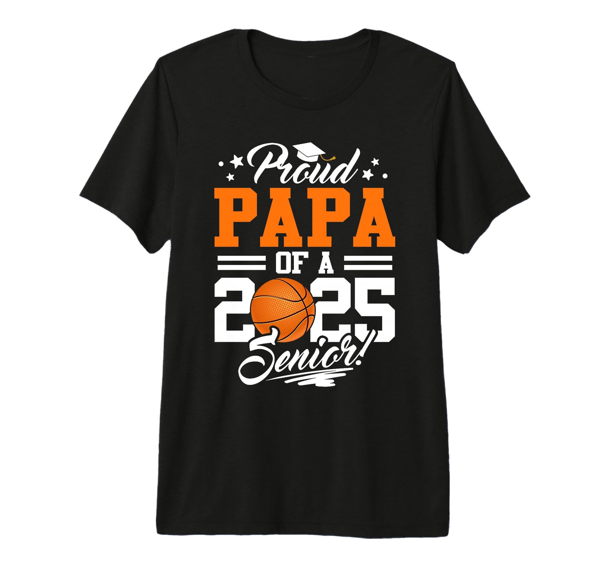 Proud Papa 2025 Senior Graduate T-Shirt - Aesthetic Graphic Men Women - T-Shirt, Sweatshirt, Hoodie
