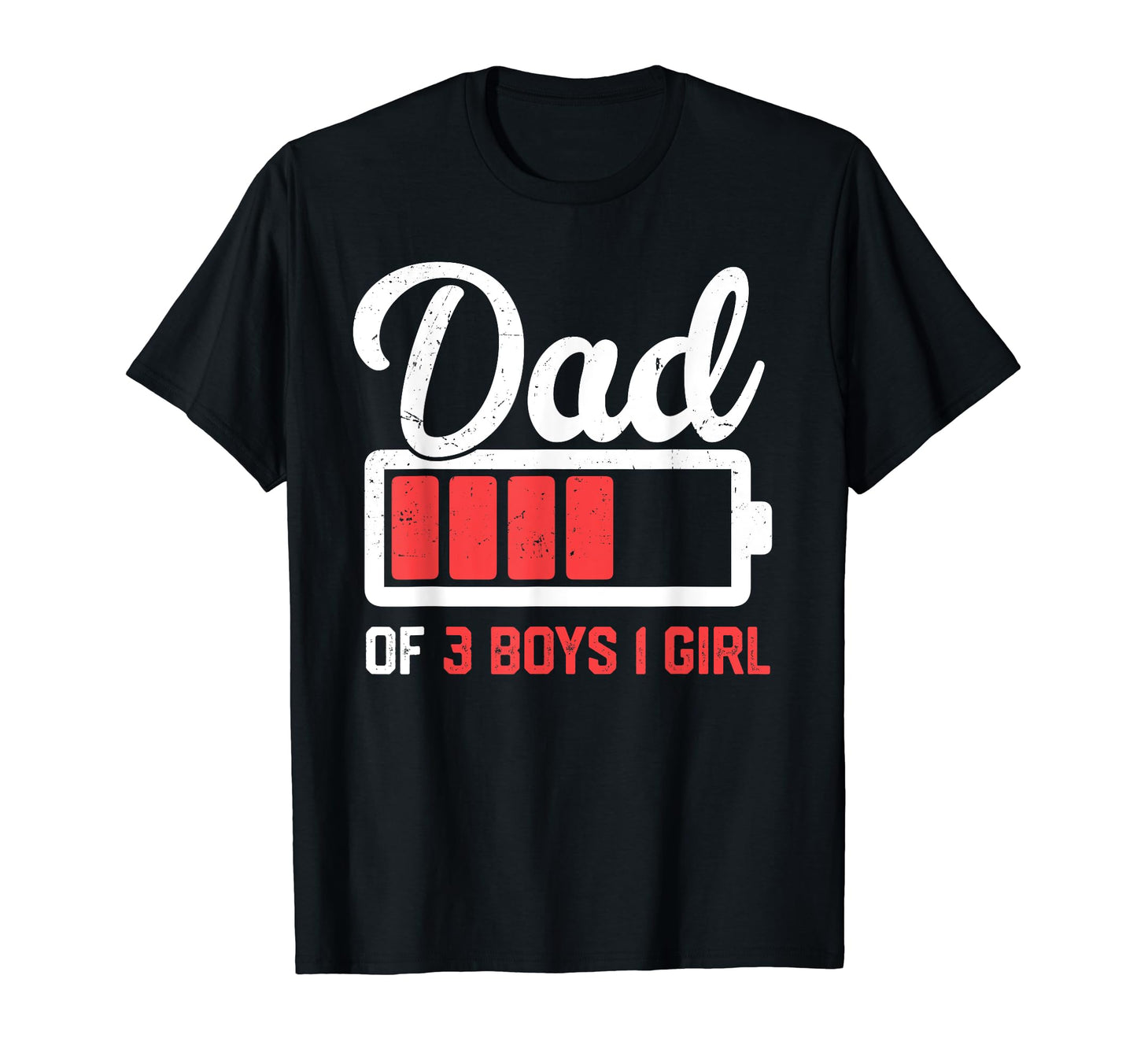 Mens Dad 3 2 Matching Son Daughter T-Shirt - Minimalist Print for Adults - T-Shirt, Sweatshirt, Hoodie