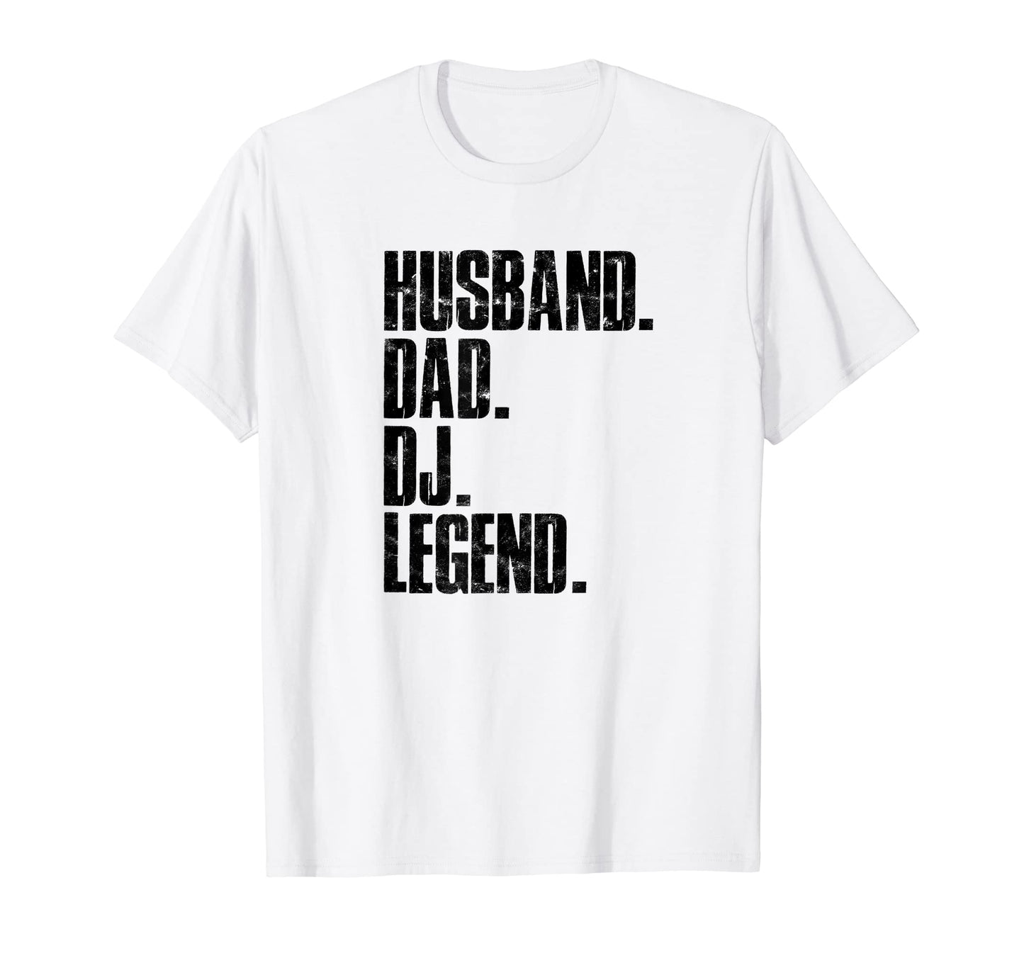 Husband Dad Dj Legend Electronic T-Shirt - Graphic Print Men Women - T-Shirt, Sweatshirt, Hoodie