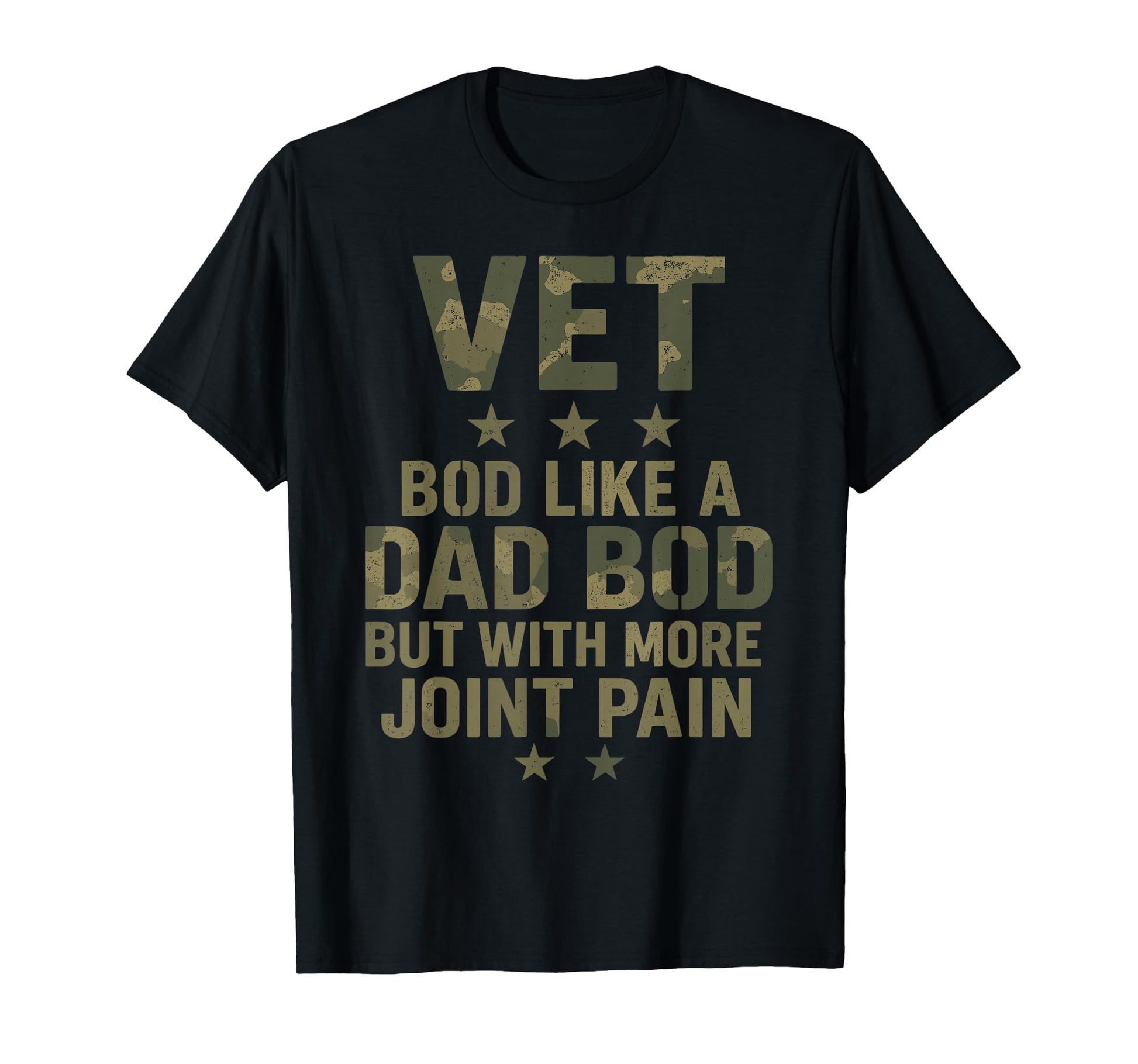 Vet Bod Like Dad Bod But More T-Shirt - Fun Novelty Design for Adults - T-Shirt, Sweatshirt, Hoodie
