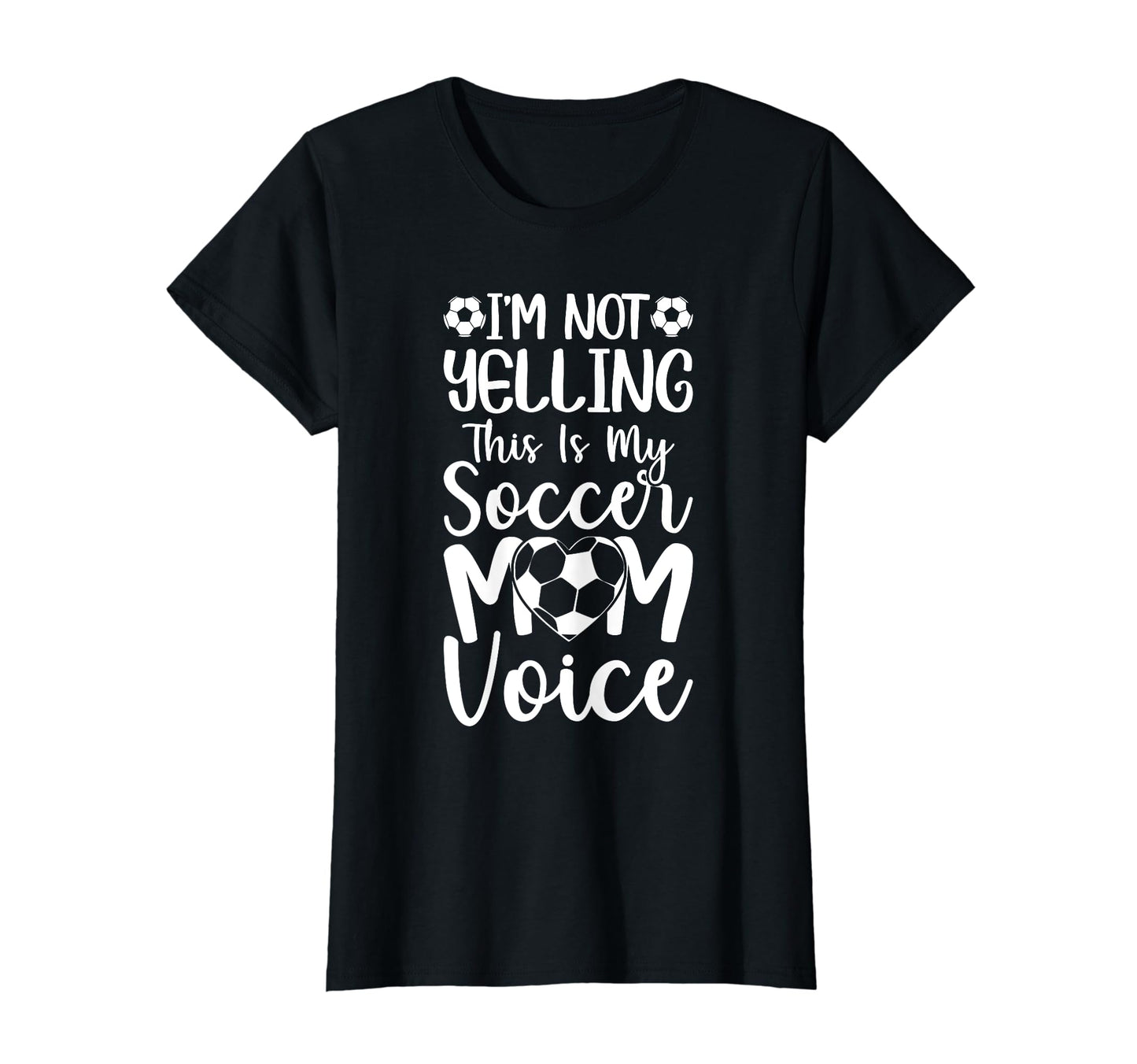 This Is My Soccer Mom Voice Mothers T-Shirt - Aesthetic Graphic Men Women - T-Shirt, Sweatshirt, Hoodie