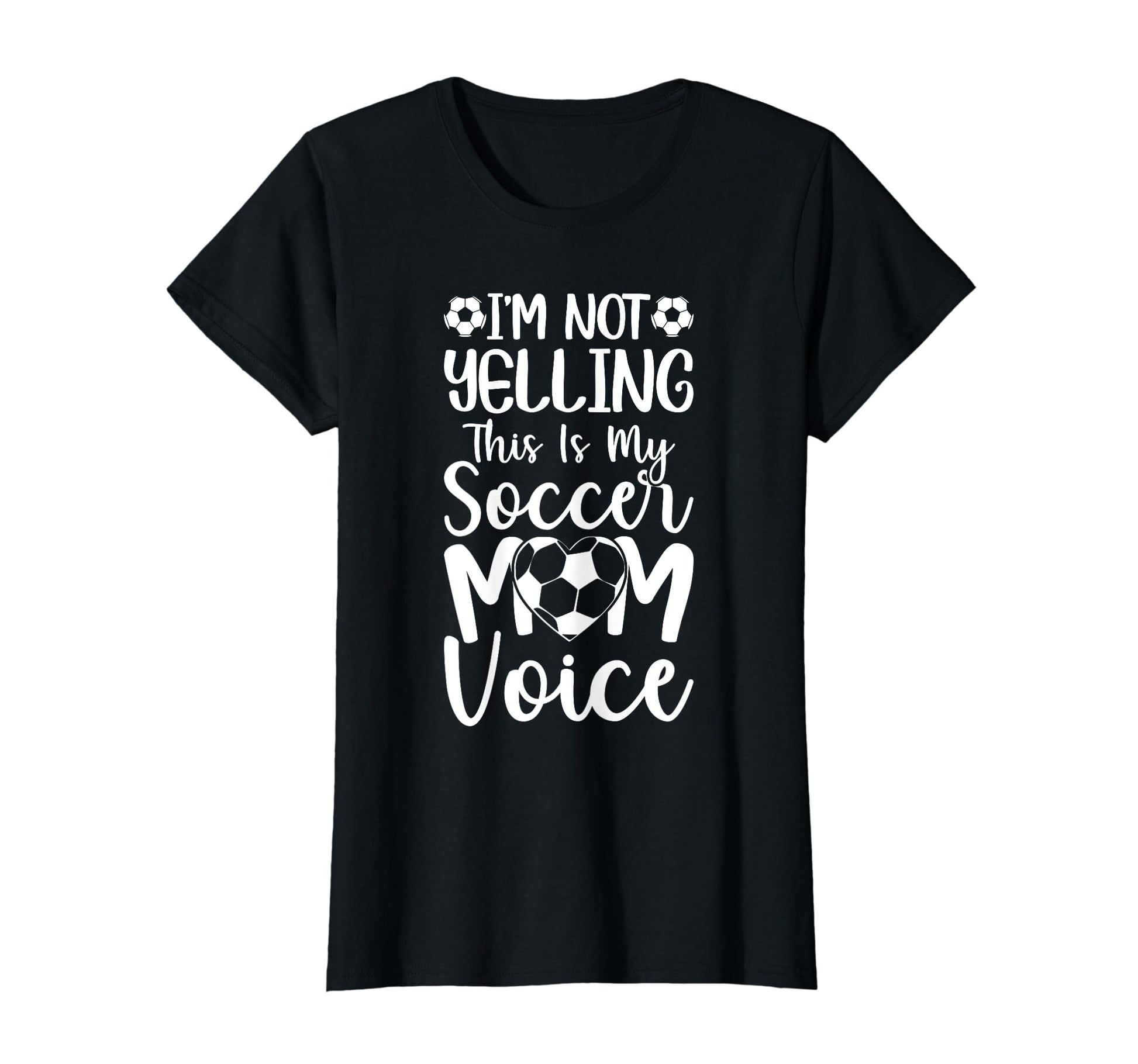 This Is My Soccer Mom Voice Mothers T-Shirt - Aesthetic Graphic Men Women - T-Shirt, Sweatshirt, Hoodie