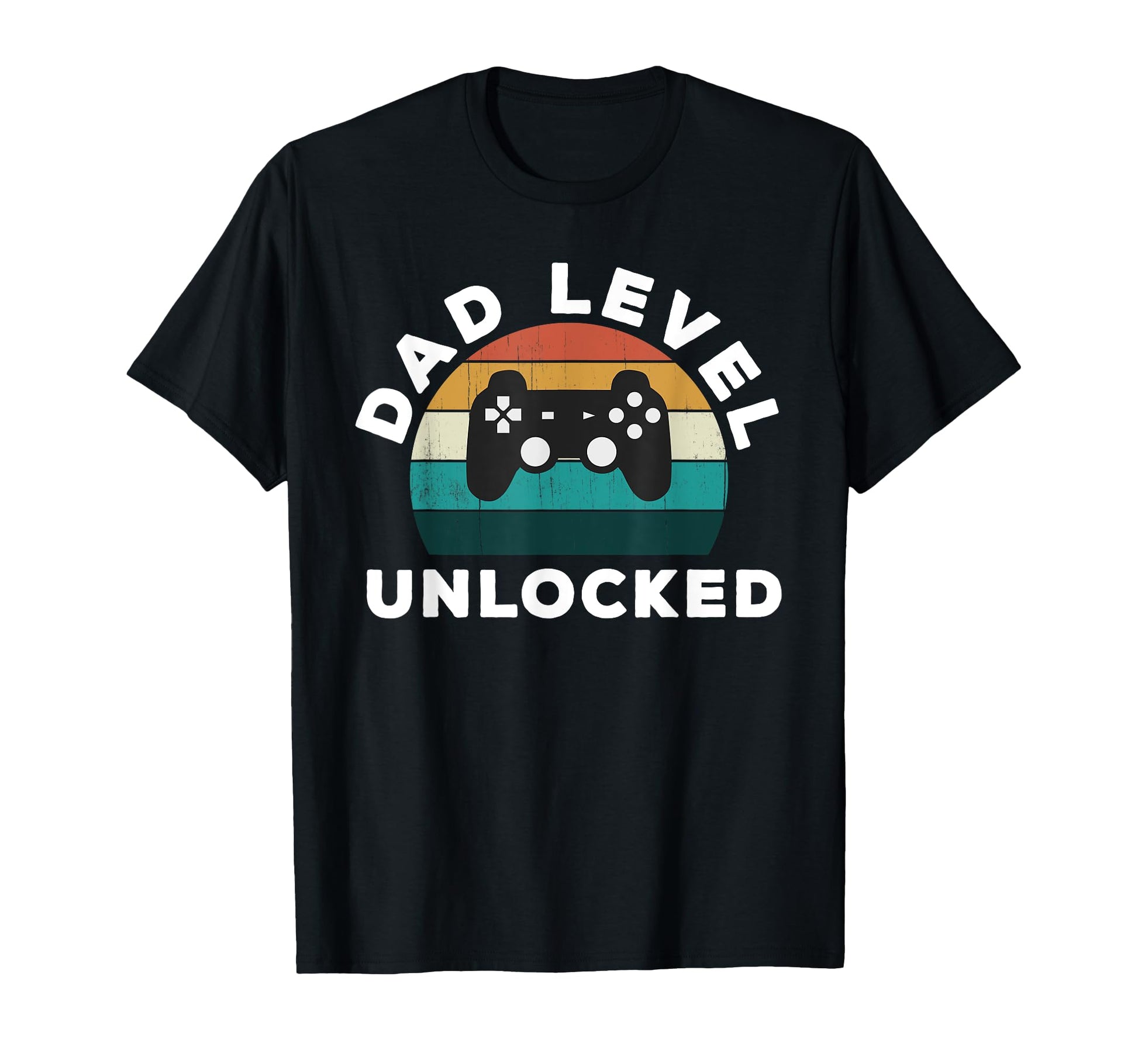 Dad Level Unlocked Game Lover Gamer New T-Shirt - Minimalist Print Unisex - T-Shirt, Sweatshirt, Hoodie