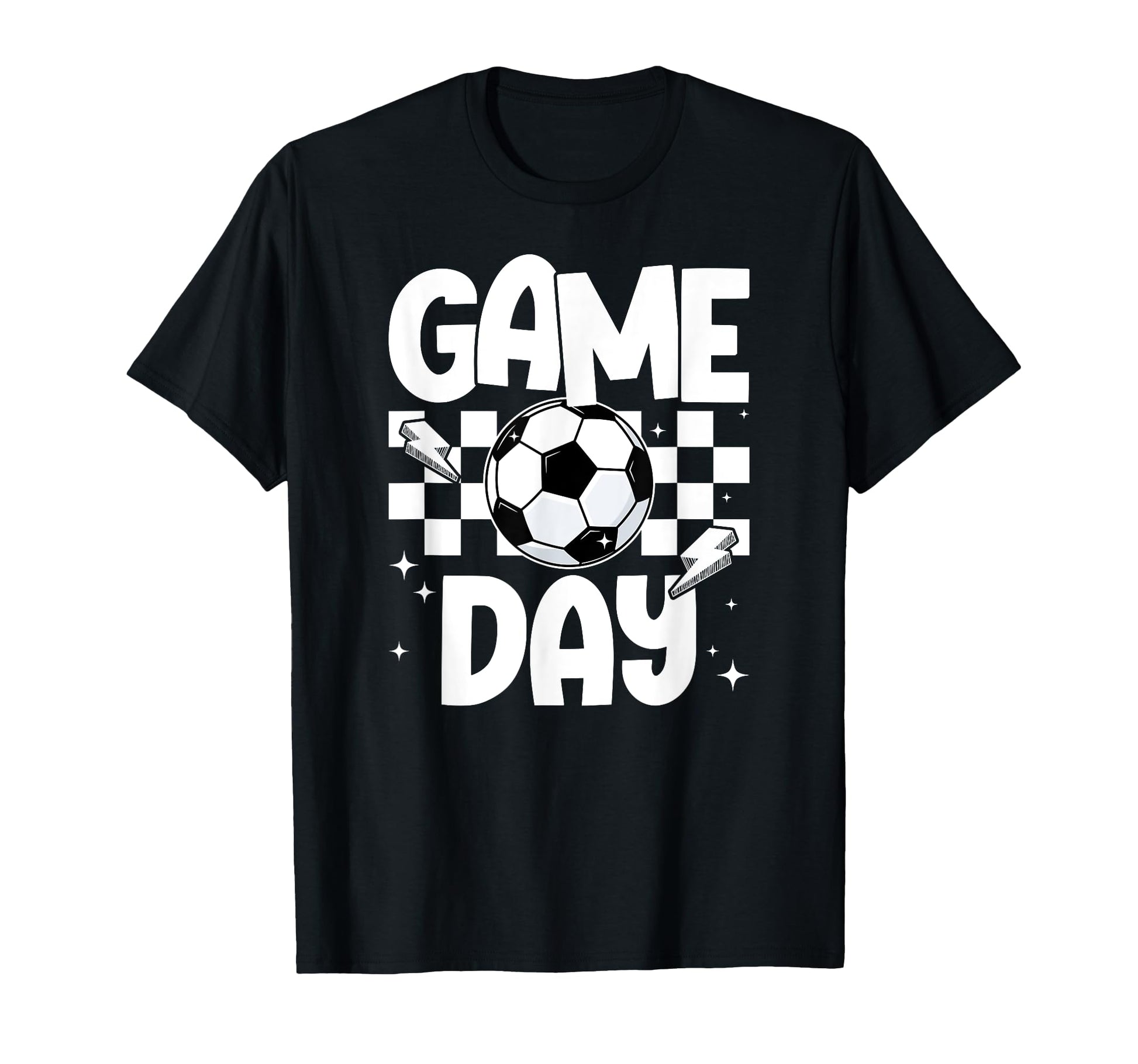 Game Day Soccer Funny Soccer Game Day T-Shirt - Graphic Print Men Women - T-Shirt, Sweatshirt, Hoodie