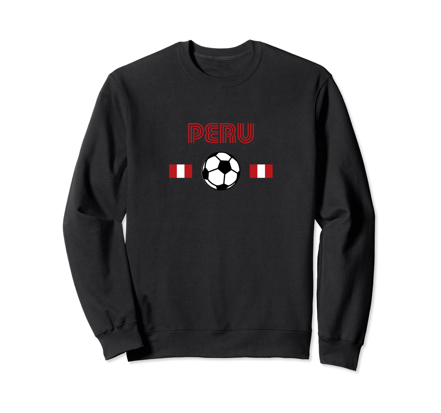 Peru Soccer Fans Related Sweatshirt - Casual Everyday Wear for Adults - T-Shirt, Sweatshirt, Hoodie