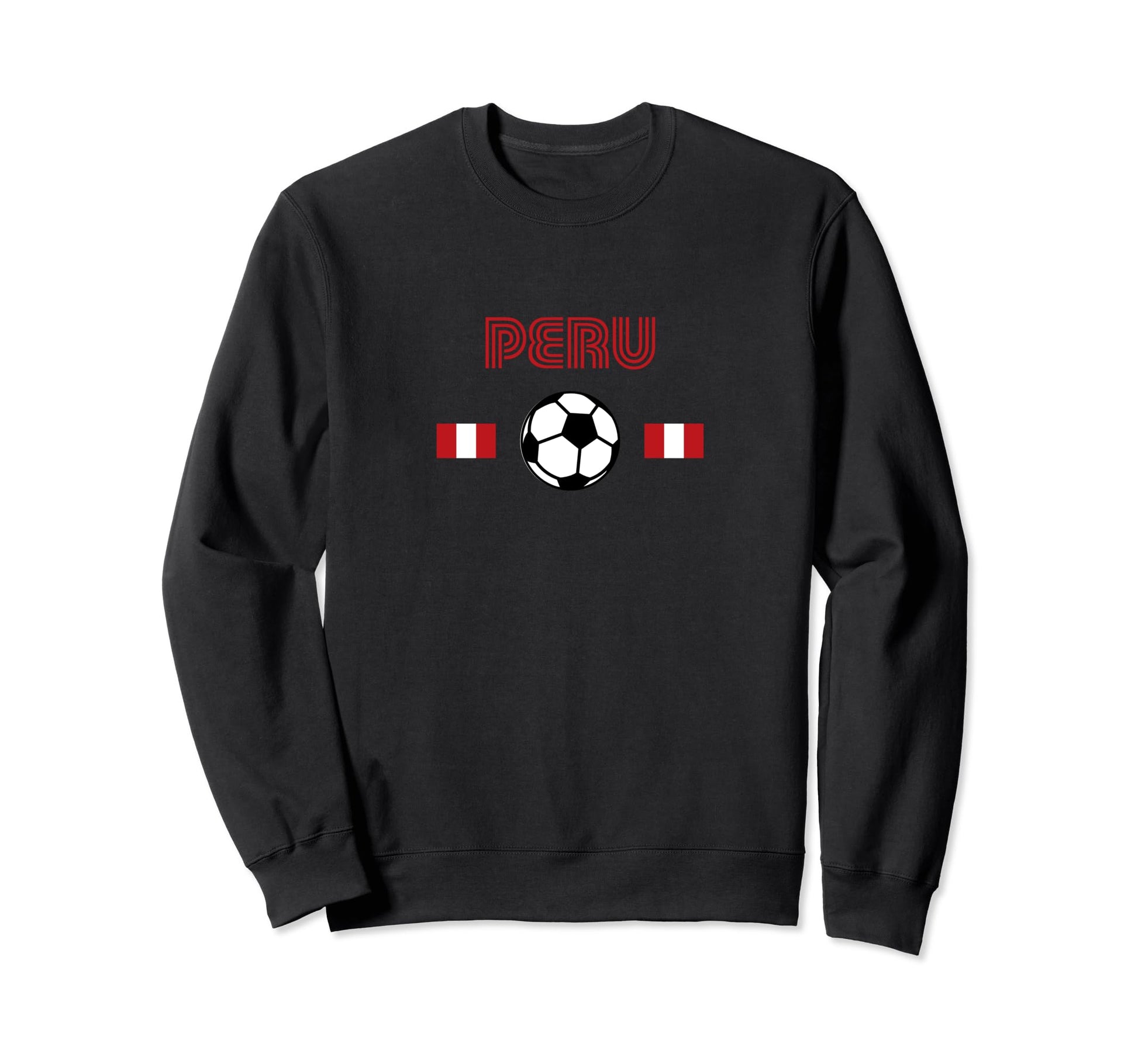 Peru Soccer Fans Related Sweatshirt - Casual Everyday Wear for Adults - T-Shirt, Sweatshirt, Hoodie