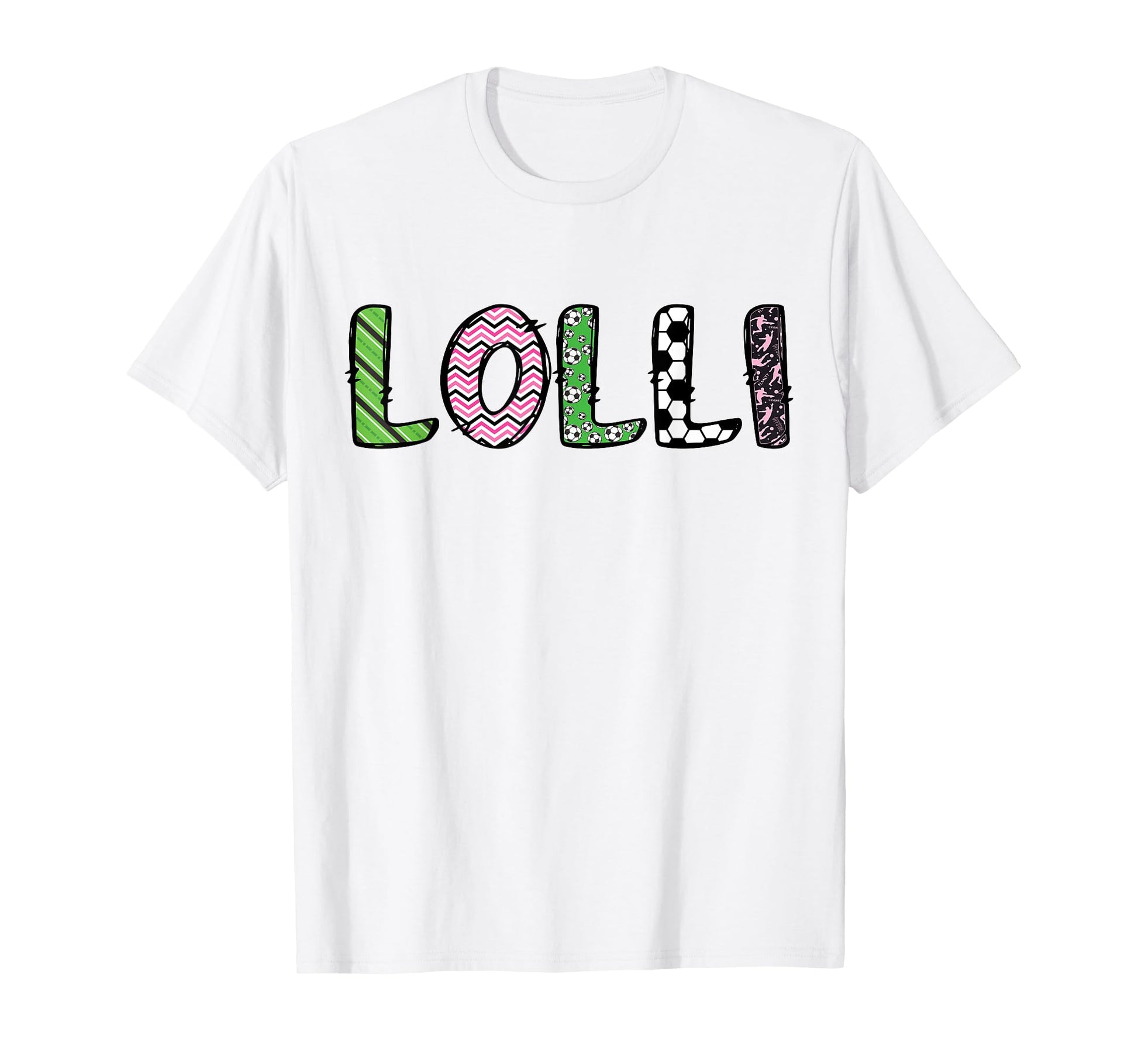 Soccer Lolli Funny Soccer Birthday Family T-Shirt - Unique Graphic Unisex - T-Shirt, Sweatshirt, Hoodie
