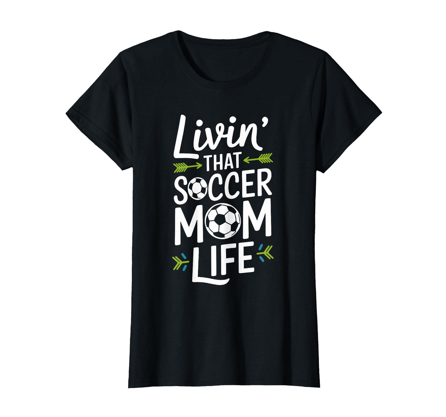 Livin That Soccer Mom Life Funny T-Shirt - Aesthetic Graphic Men Women - T-Shirt, Sweatshirt, Hoodie
