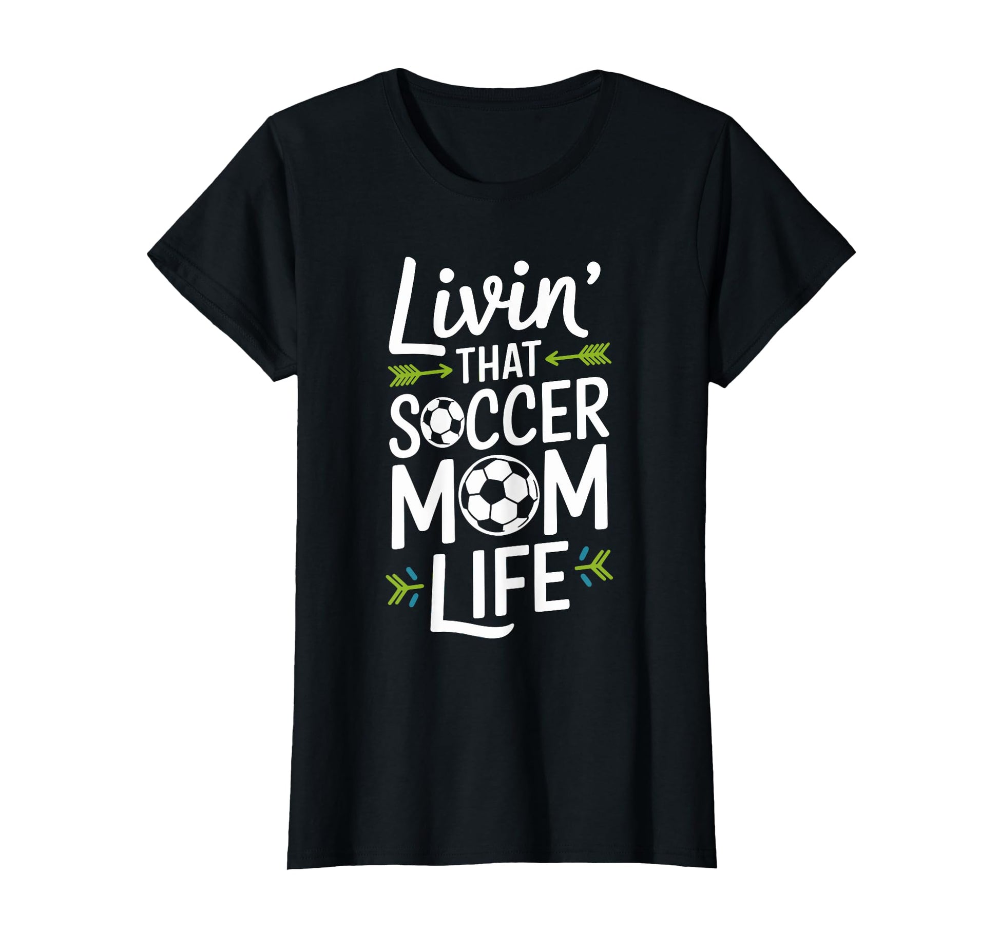 Livin That Soccer Mom Life Funny T-Shirt - Aesthetic Graphic Men Women - T-Shirt, Sweatshirt, Hoodie