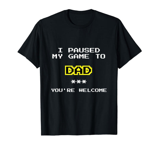 2024 Funny Video Gamer Fathers T-Shirt - Casual Everyday Wear Men Women - T-Shirt, Sweatshirt, Hoodie