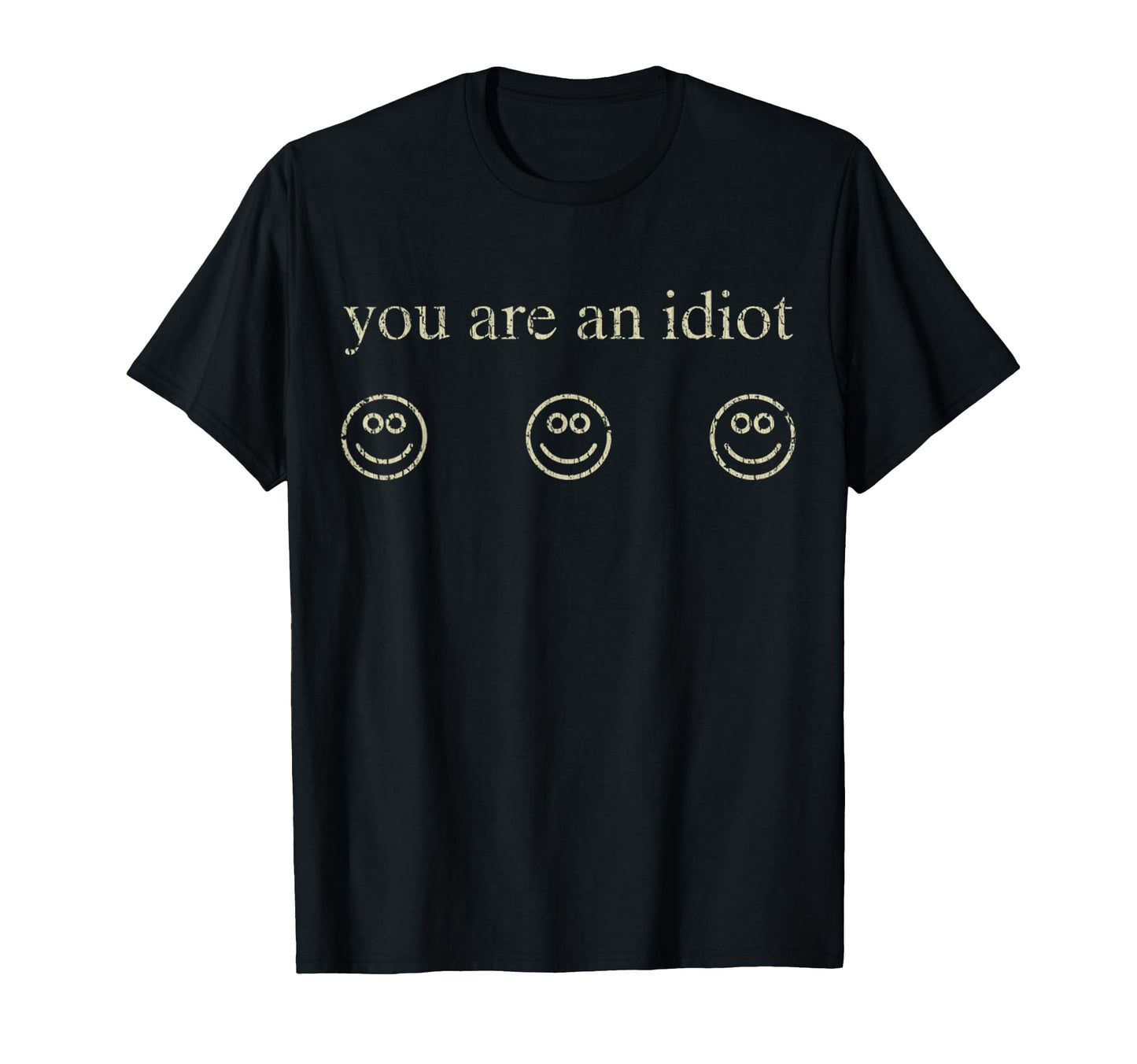 You Are Idiot 2002 Funny Hacker Smile T-Shirt - Aesthetic Graphic Unisex - T-Shirt, Sweatshirt, Hoodie