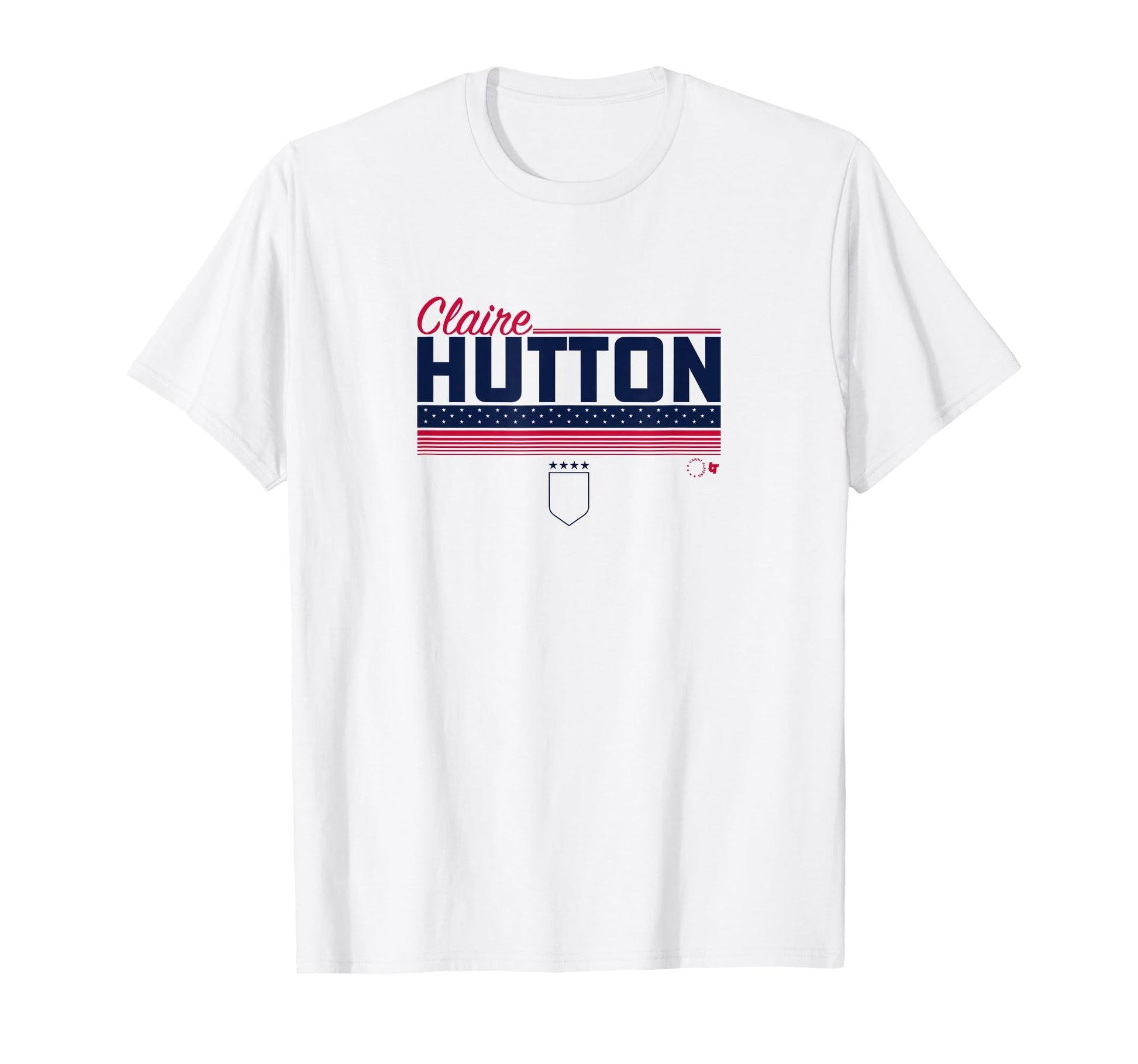 Claire Hutton Uswntpa Stripe Usa Soccer T-Shirt - Streetwear Style Unisex - T-Shirt, Sweatshirt, Hoodie