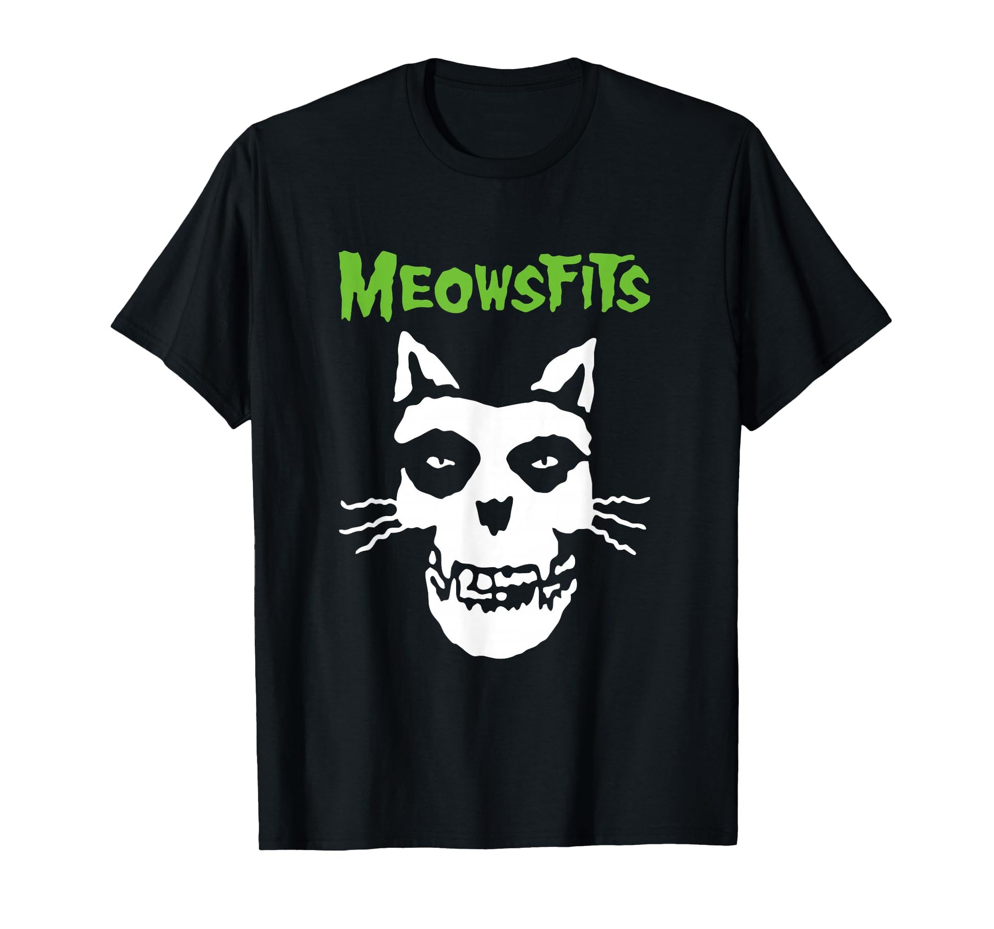 Meowsfits Cats Kittens Meow Funny T-Shirt - Aesthetic Graphic for Adults - T-Shirt, Sweatshirt, Hoodie