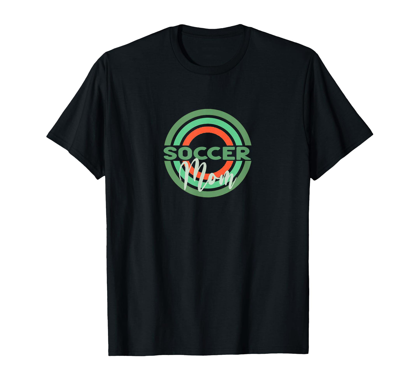 Soccer Mom Modern Soccer Circles T-Shirt - Custom Art Print for Adults - T-Shirt, Sweatshirt, Hoodie