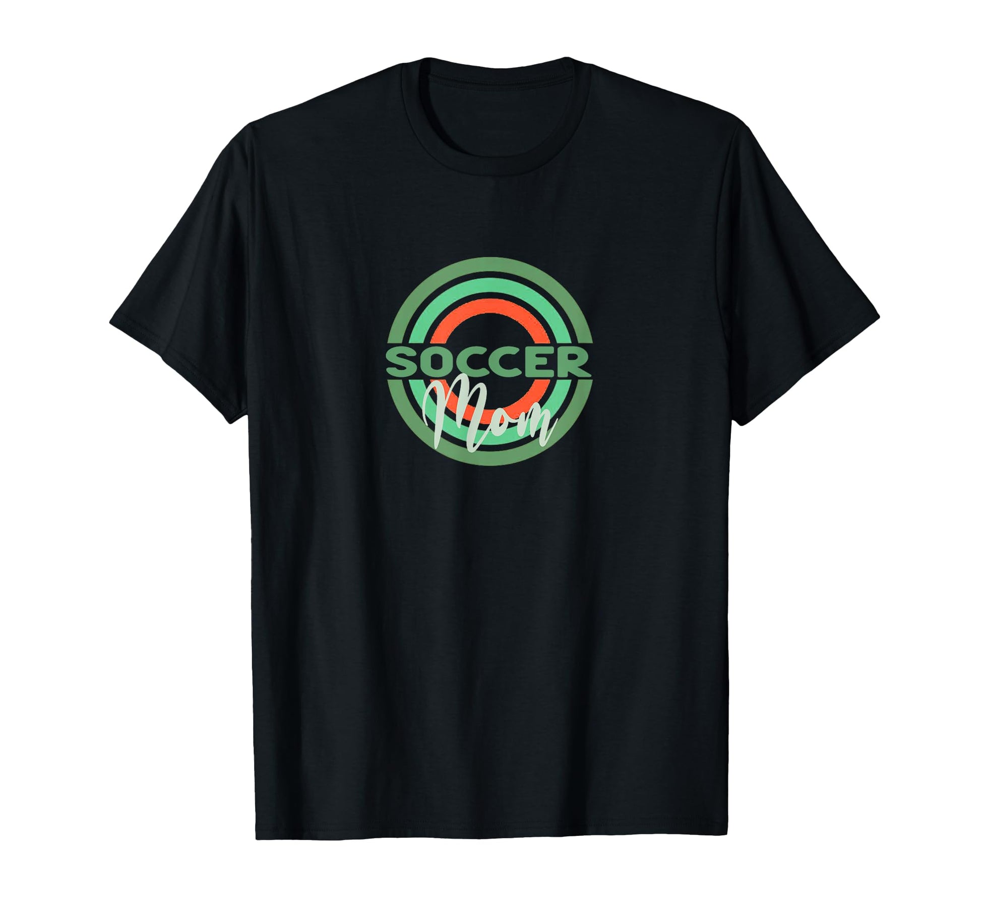 Soccer Mom Modern Soccer Circles T-Shirt - Custom Art Print for Adults - T-Shirt, Sweatshirt, Hoodie