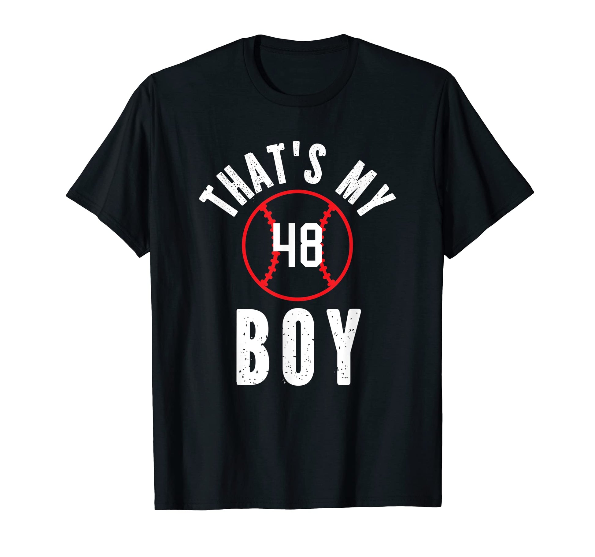 Thats My Jersey Number 48 Baseball T-Shirt - Minimalist Print Men Women - T-Shirt, Sweatshirt, Hoodie