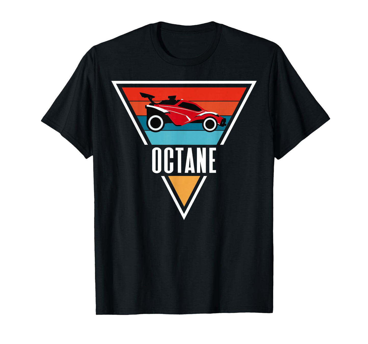 Octane Rocket Soccer Sunset Distressed T-Shirt - Aesthetic Graphic Unisex - T-Shirt, Sweatshirt, Hoodie